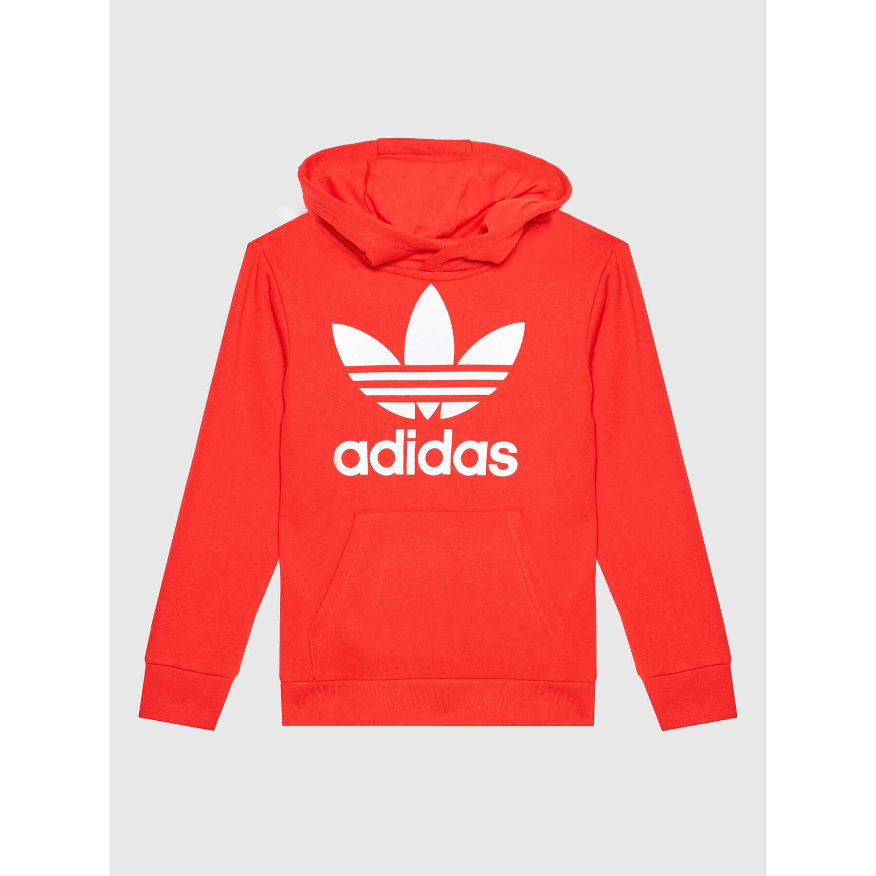 adidas Суитшърт Trefoil H37764 Червен Regular Fit - Pepit.bg