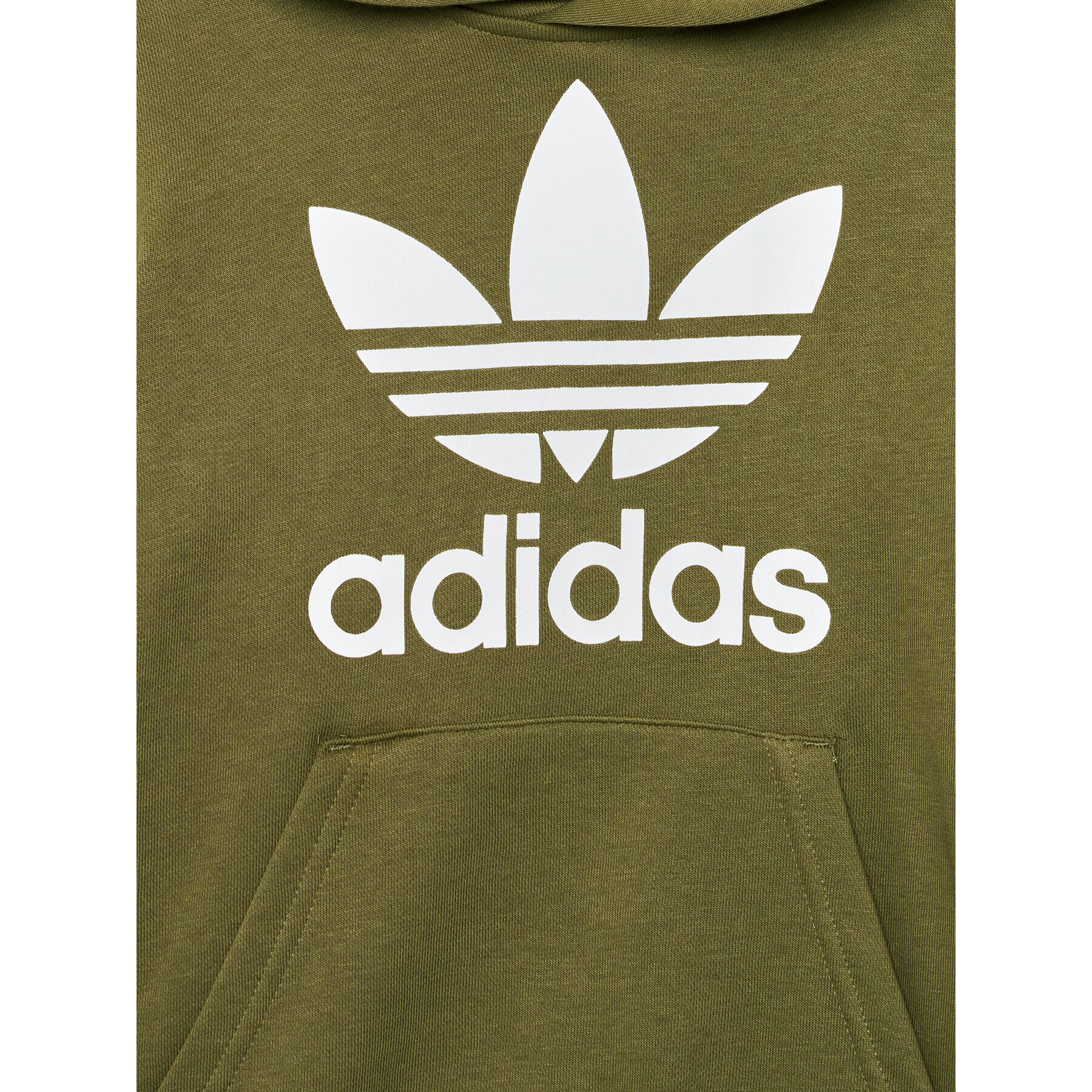 adidas Суитшърт Trefoil HD2006 Зелен Regular Fit - Pepit.bg