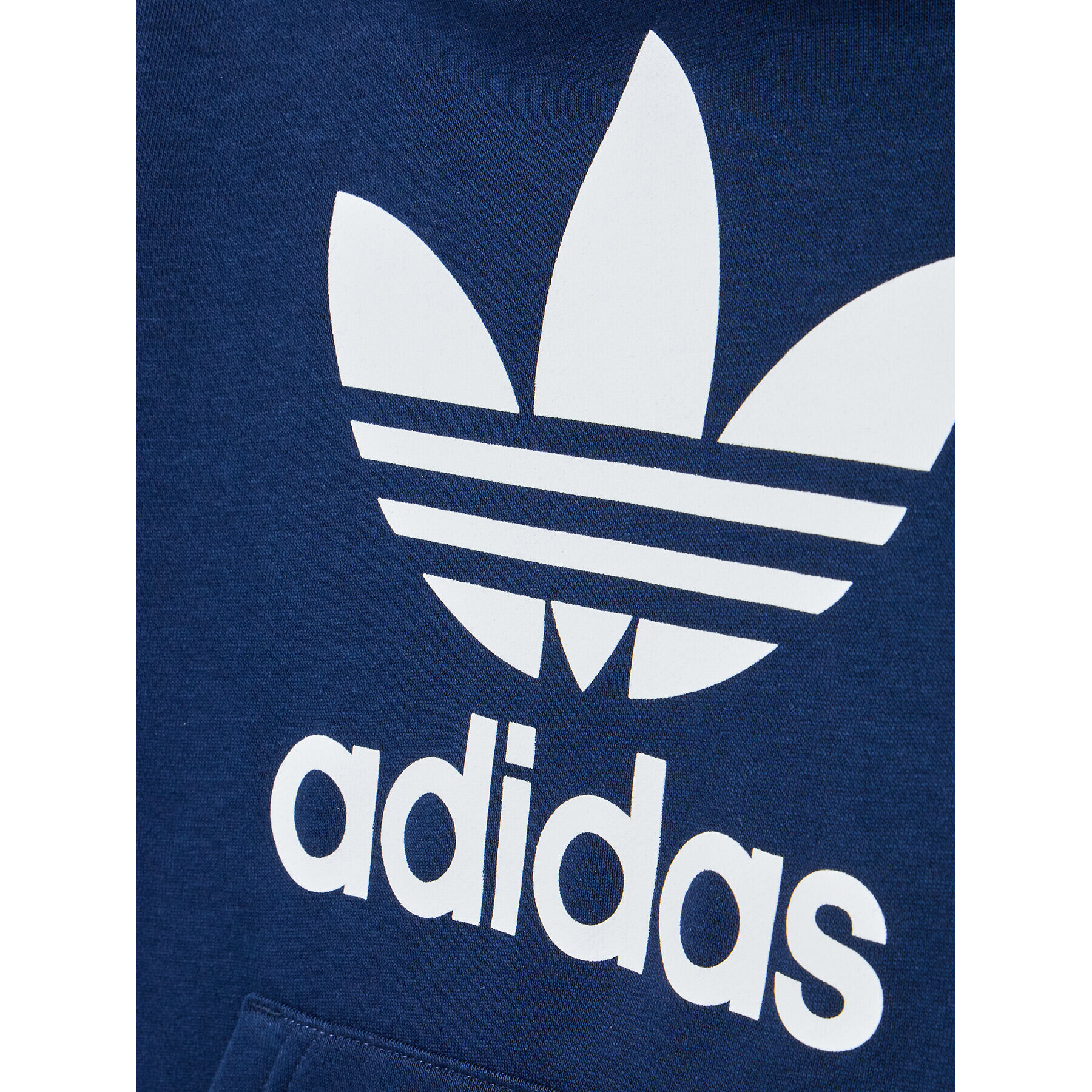 adidas Суитшърт Trefoil HK0272 Тъмносин Regular Fit - Pepit.bg