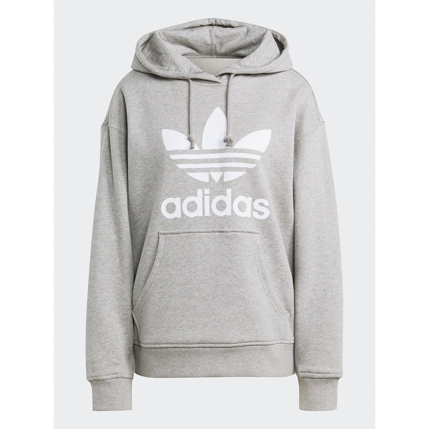 adidas Суитшърт Trefoil Hoodie IB7437 Сив Regular Fit - Pepit.bg