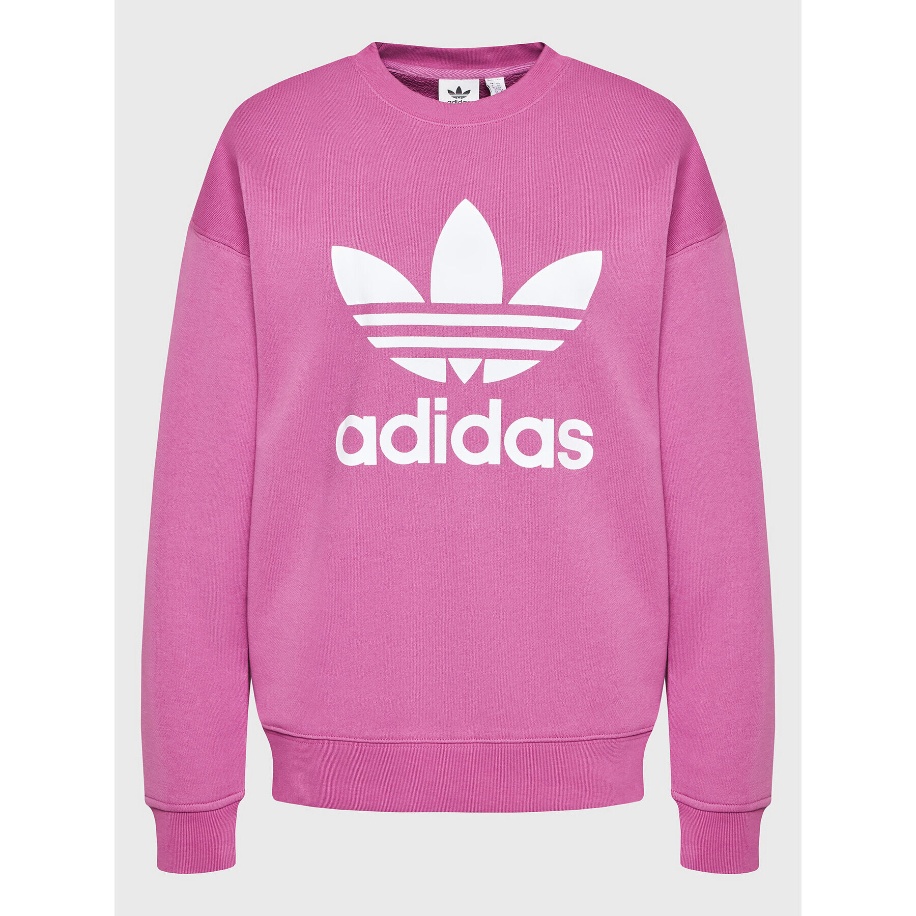 adidas Суитшърт Treofil Crew HL6676 Виолетов Regular Fit - Pepit.bg