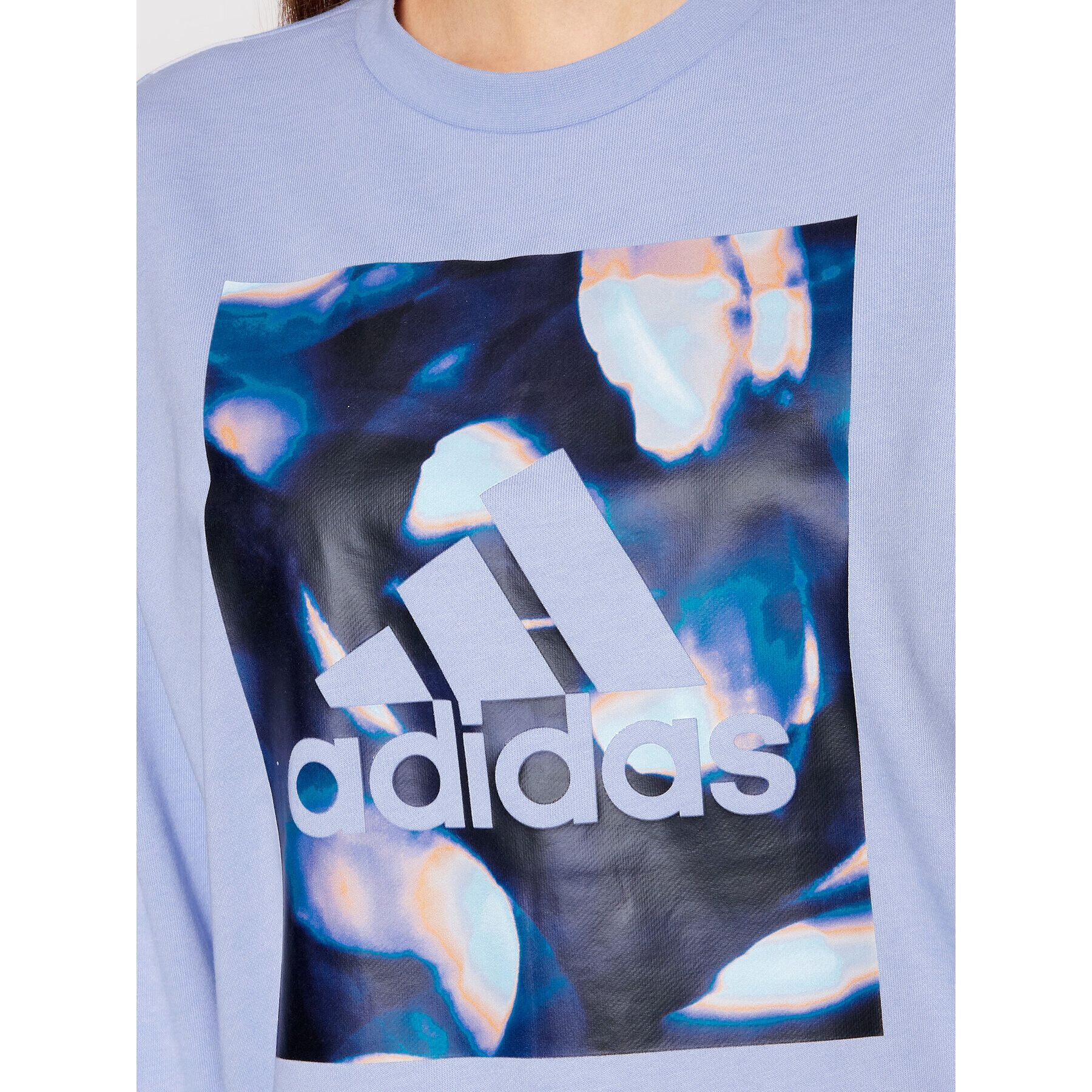 adidas Performance Суитшърт U4u Soft GS3879 Син Standard Fit - Pepit.bg