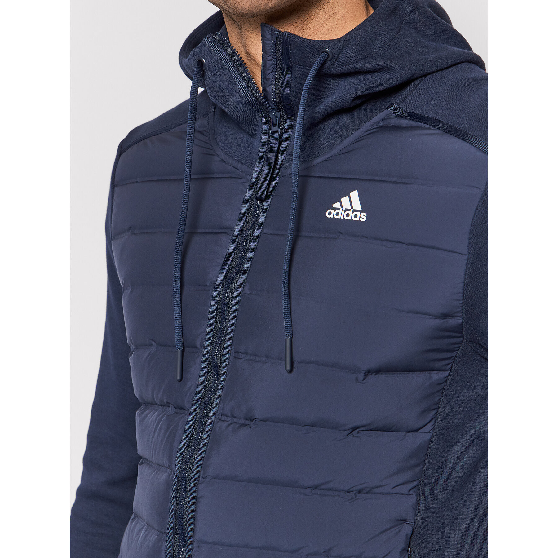 adidas Суитшърт Varilite Hybrid GE5825 Тъмносин Slim Fit - Pepit.bg