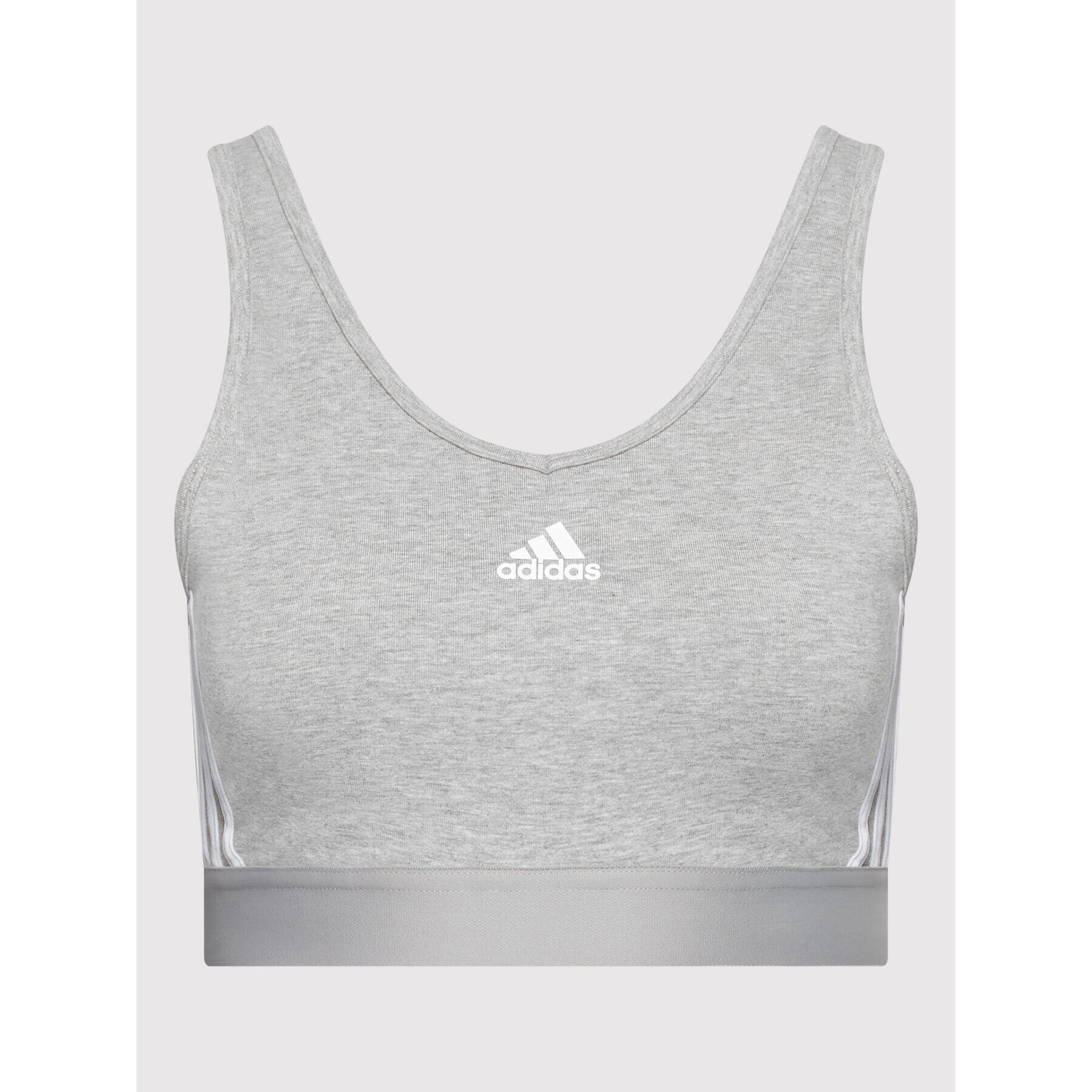 adidas Сутиен-топ Essentials GS1357 Сив - Pepit.bg