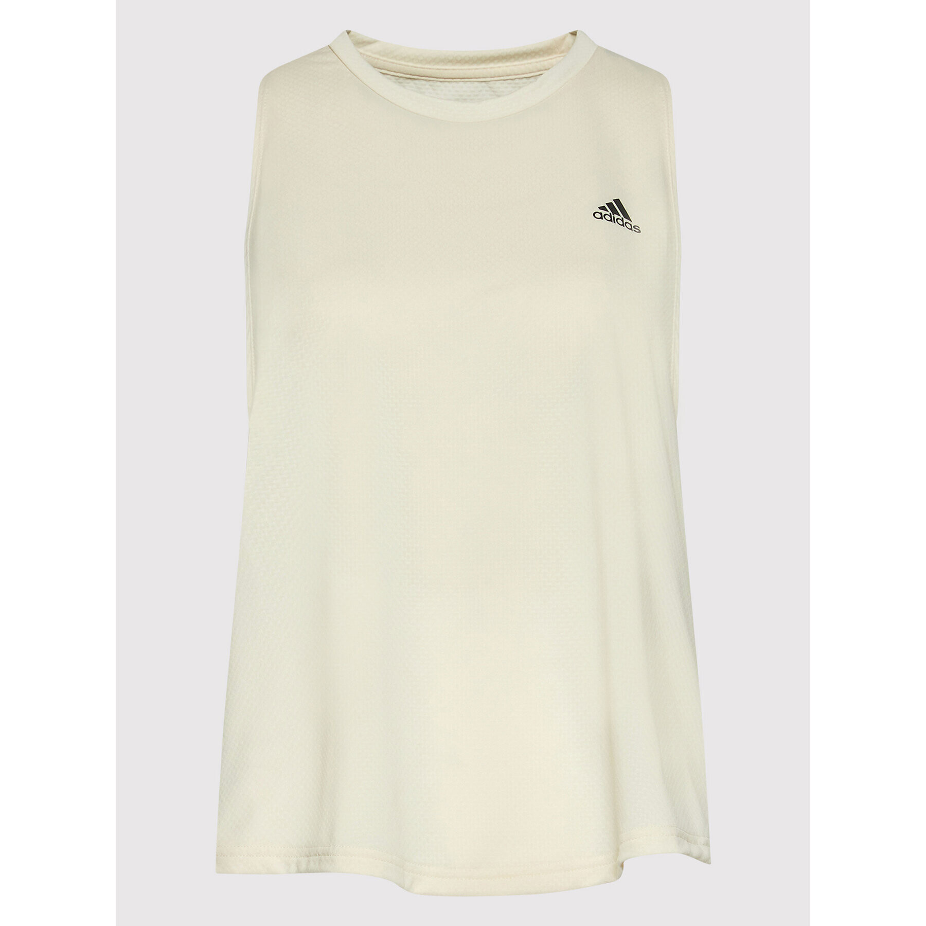 adidas Тениска от техническо трико Run Icons HB9352 Бежов Regular Fit - Pepit.bg