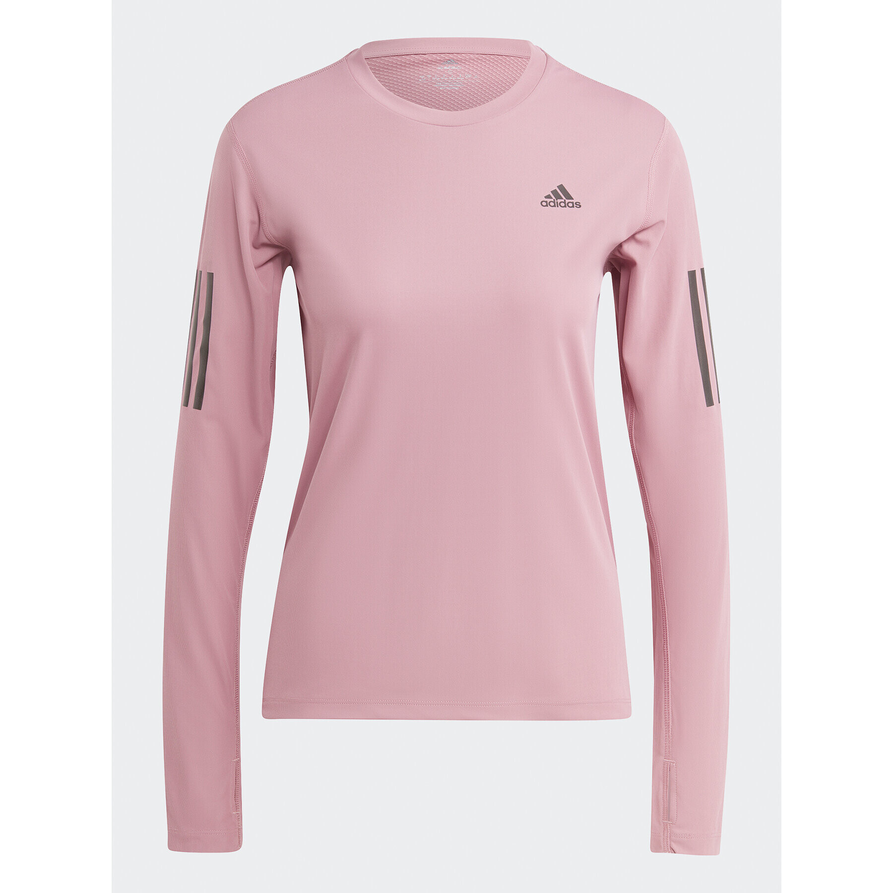 adidas Тениска от техническо трико Own the Run IL4121 Розов Regular Fit - Pepit.bg