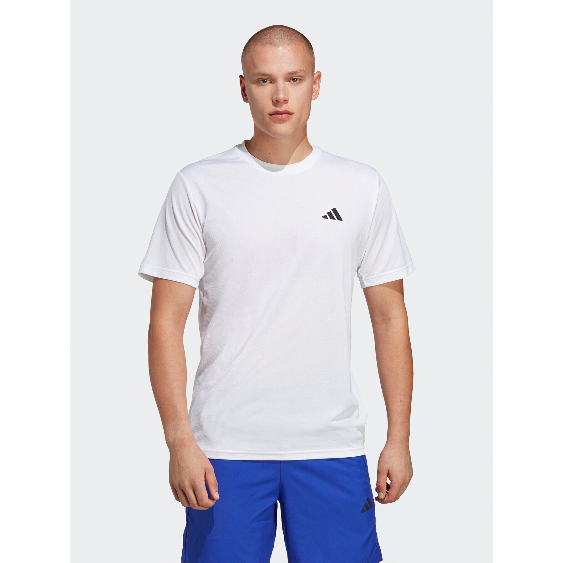 adidas Тениска от техническо трико Train Essentials Training IC7430 Бял Regular Fit - Pepit.bg