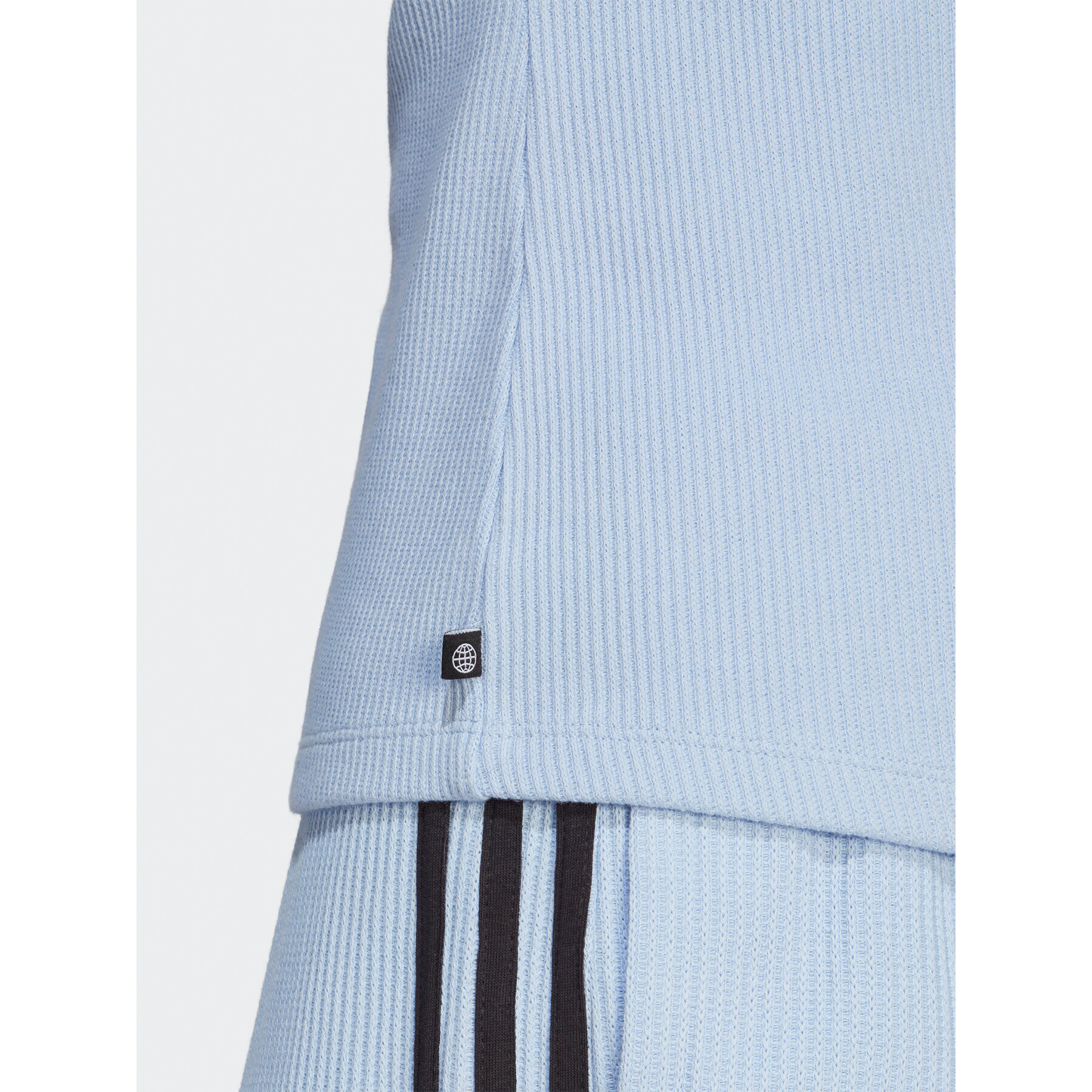 adidas Тишърт 3-Stripes Slim T-Shirt IC5462 Син - Pepit.bg