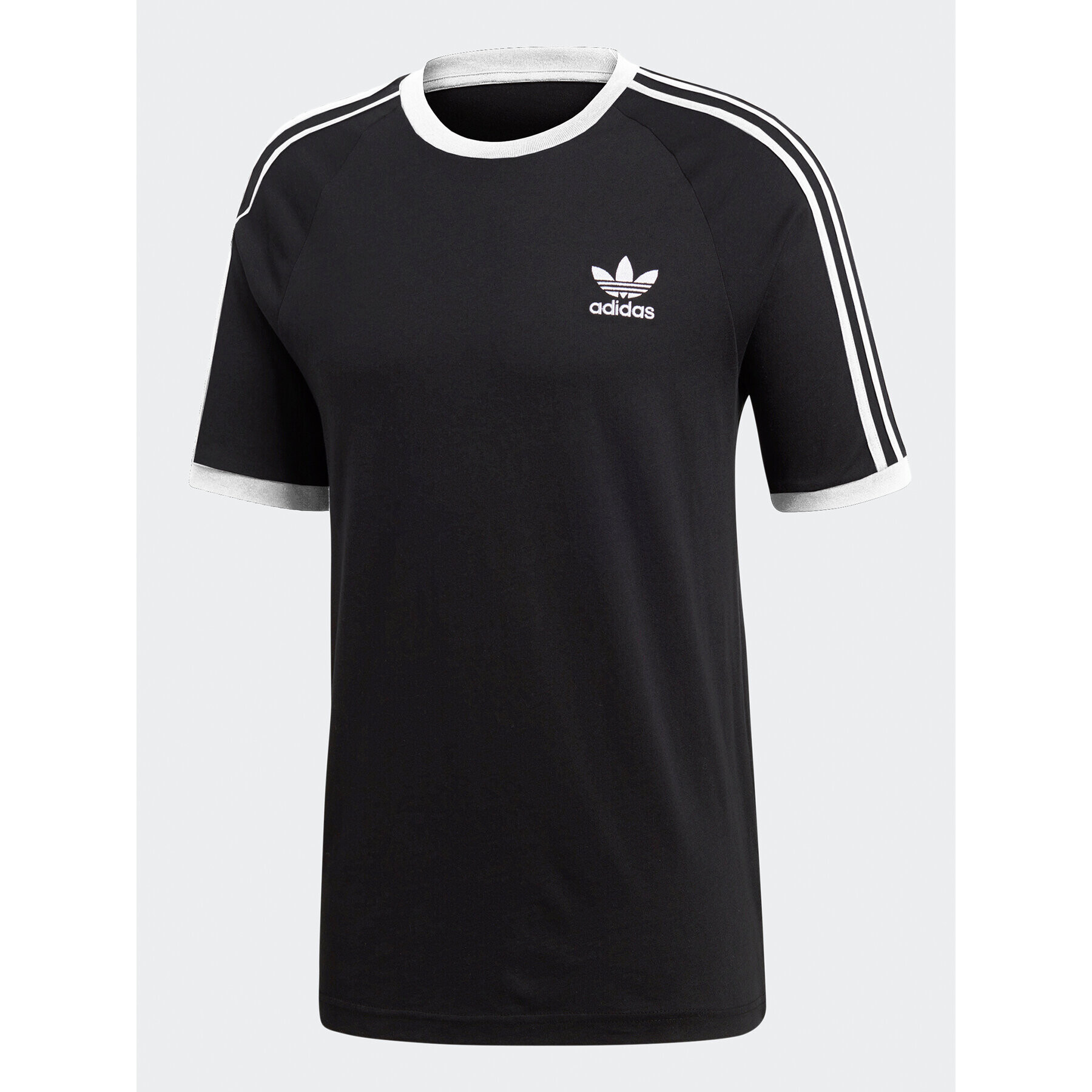 adidas Тишърт 3-Stripes T-Shirt CW1202 Черен Regular Fit - Pepit.bg