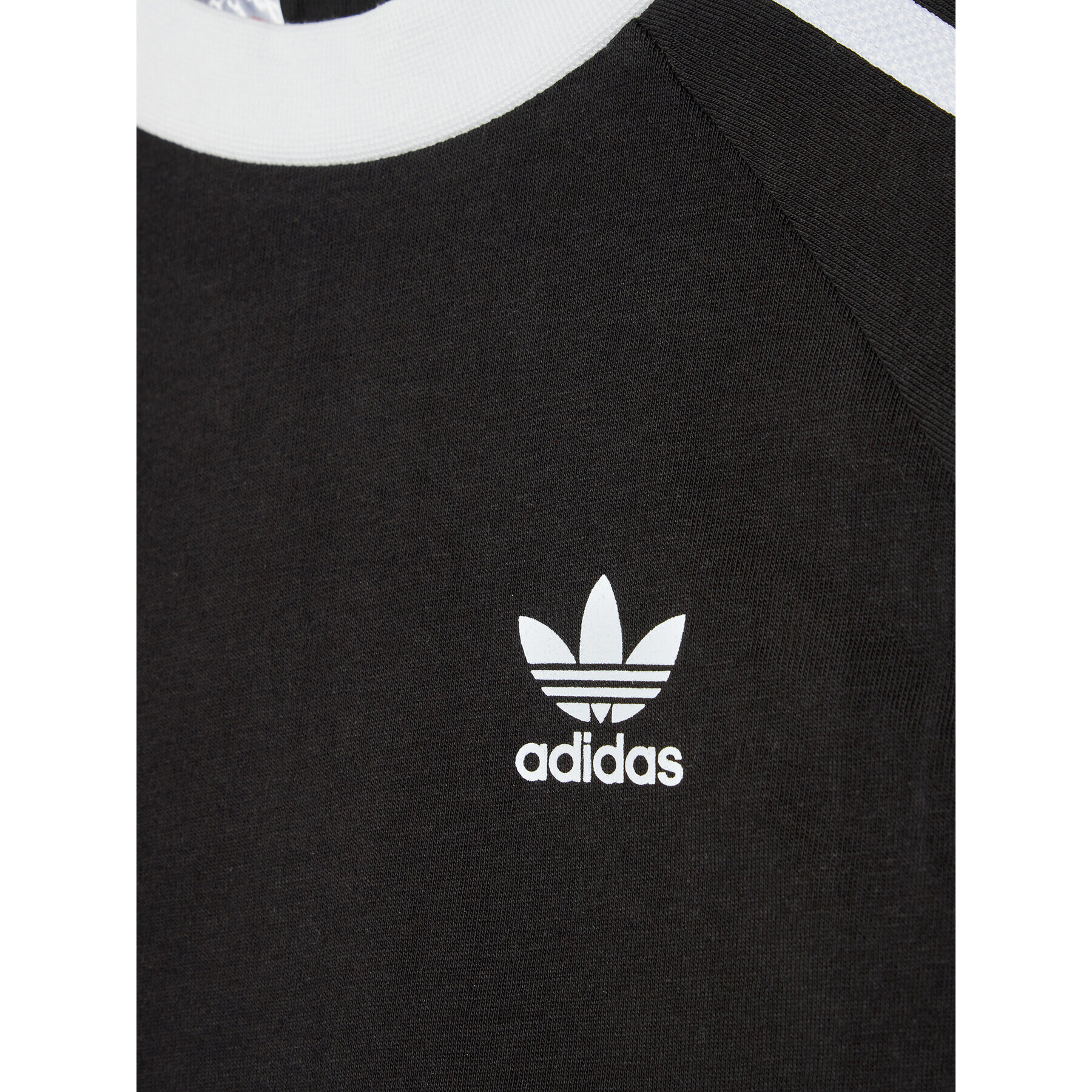 adidas Тишърт adicolor 3-Stripes H31182 Черен Regular Fit - Pepit.bg