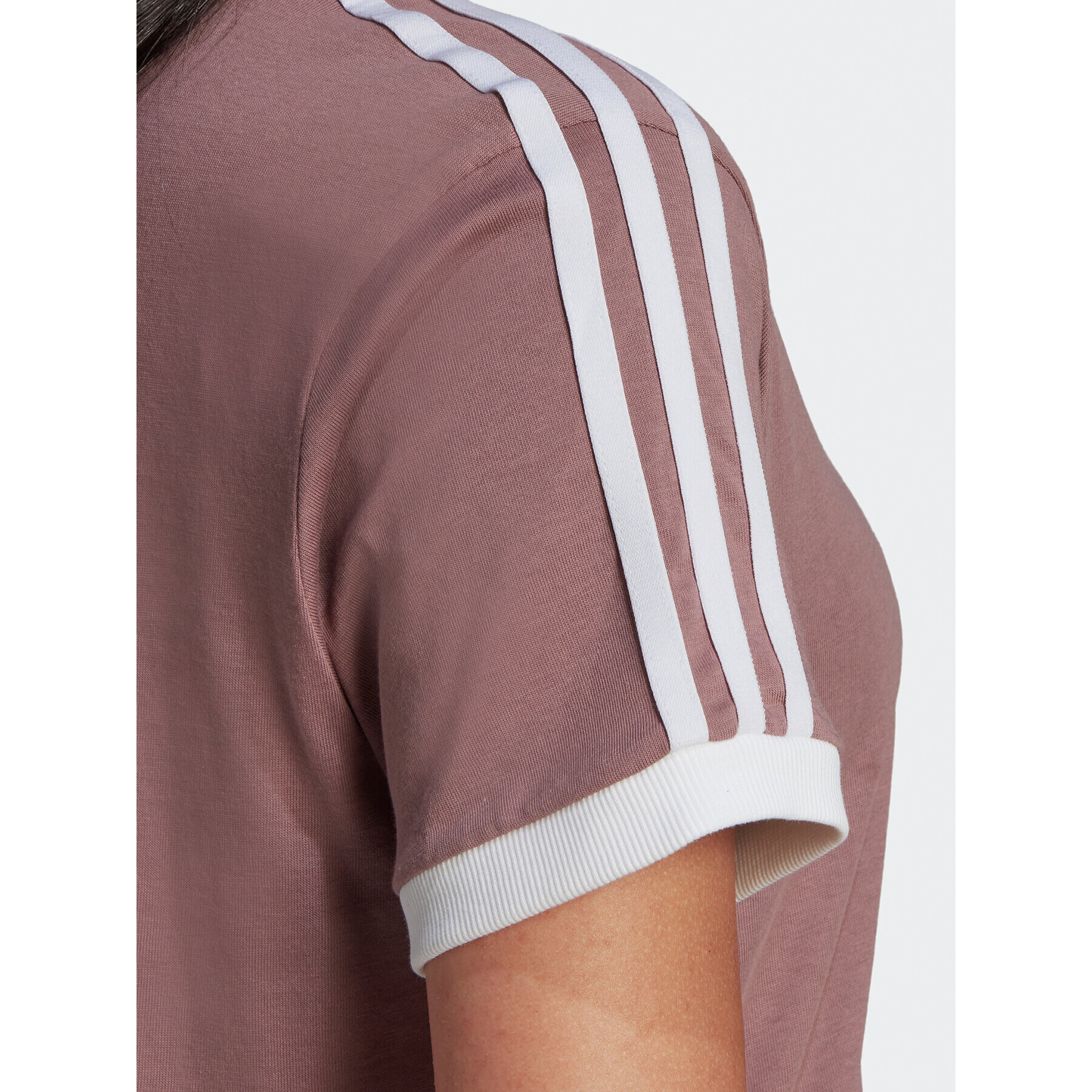 adidas Тишърт adicolor 3-Stripes HL6689 Розов Regular Fit - Pepit.bg