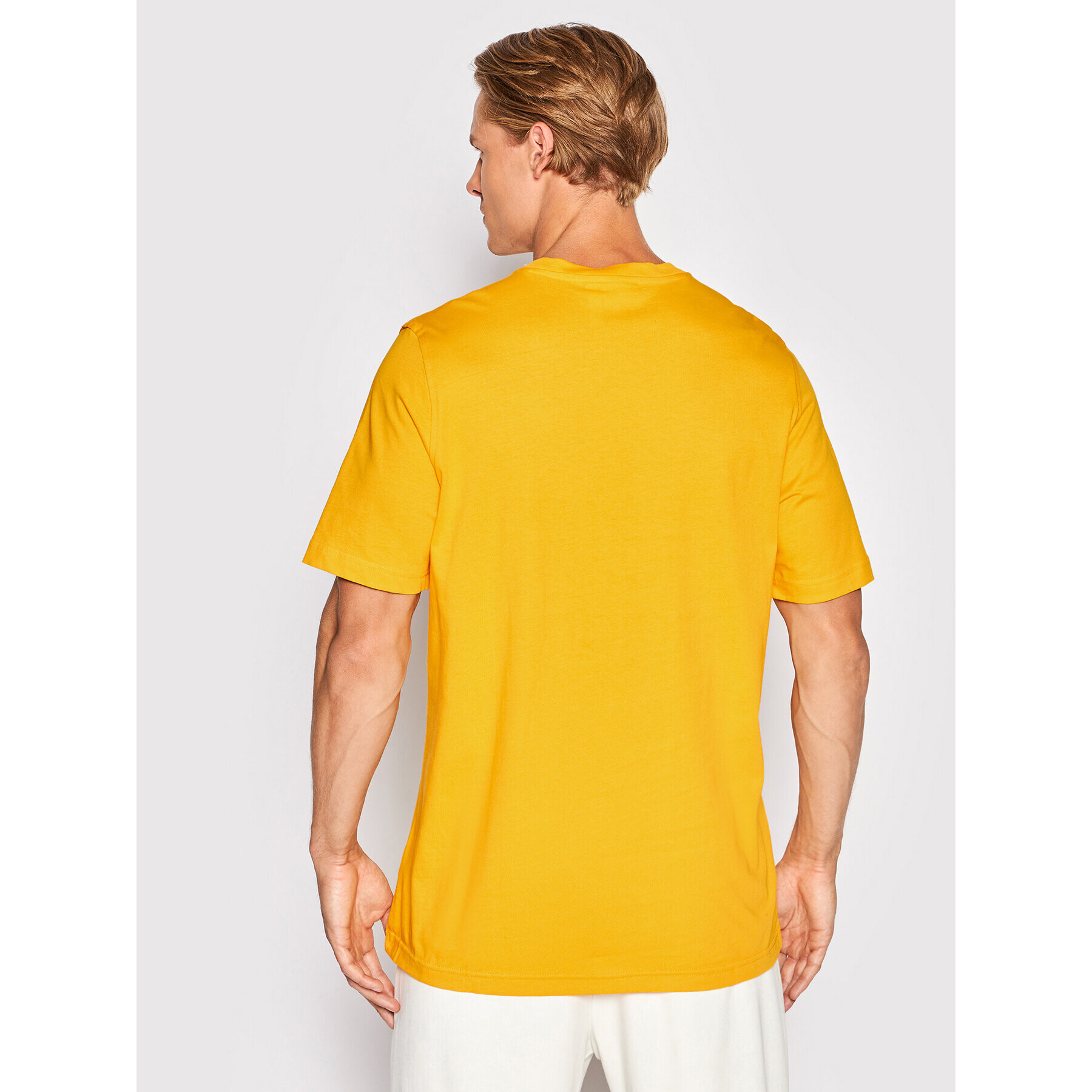 adidas Тишърт adicolor Classic Trefoil HK5229 Жълт Regular Fit - Pepit.bg