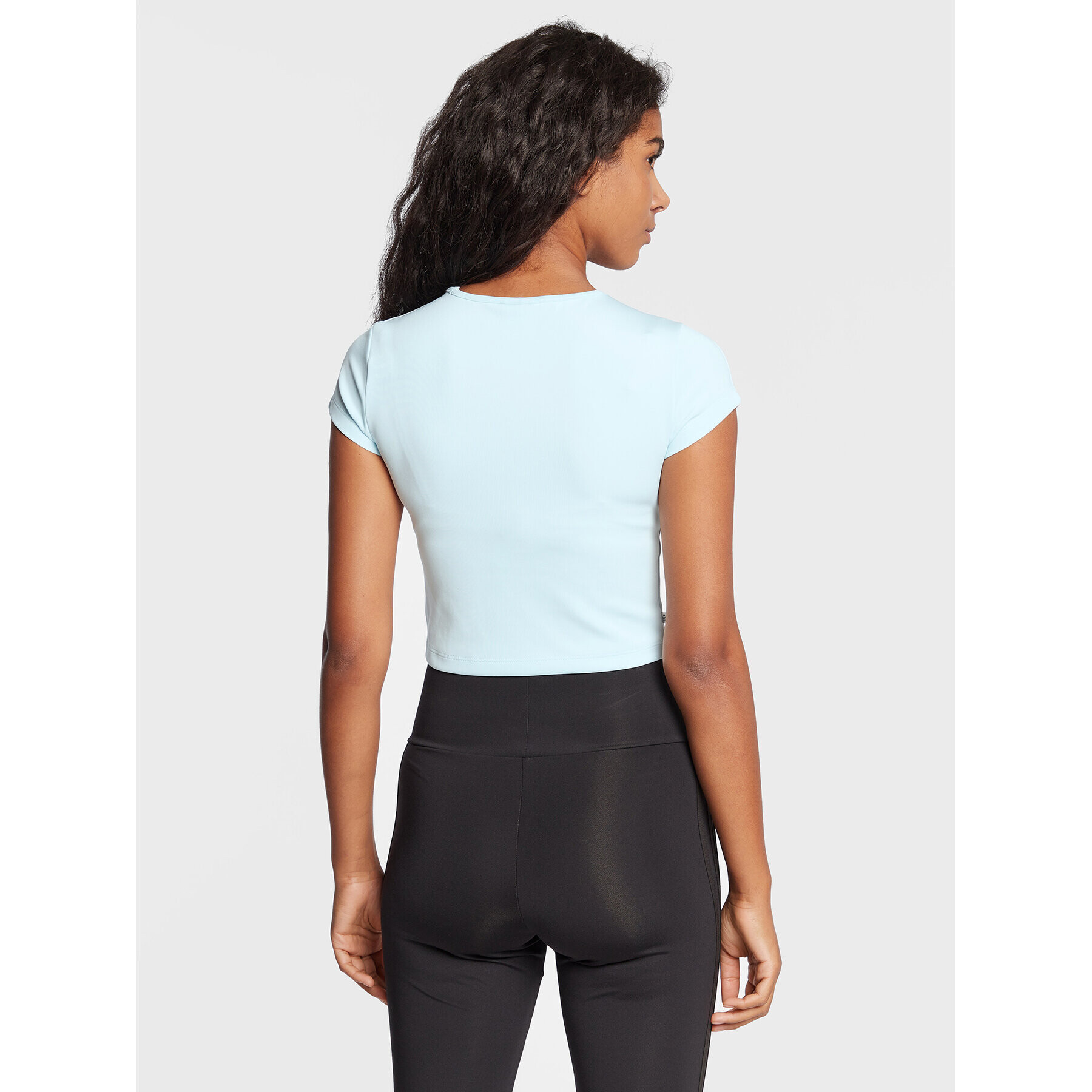 adidas Тишърт adicolor Classics 3-Stripes HM4711 Син Tight Fit - Pepit.bg