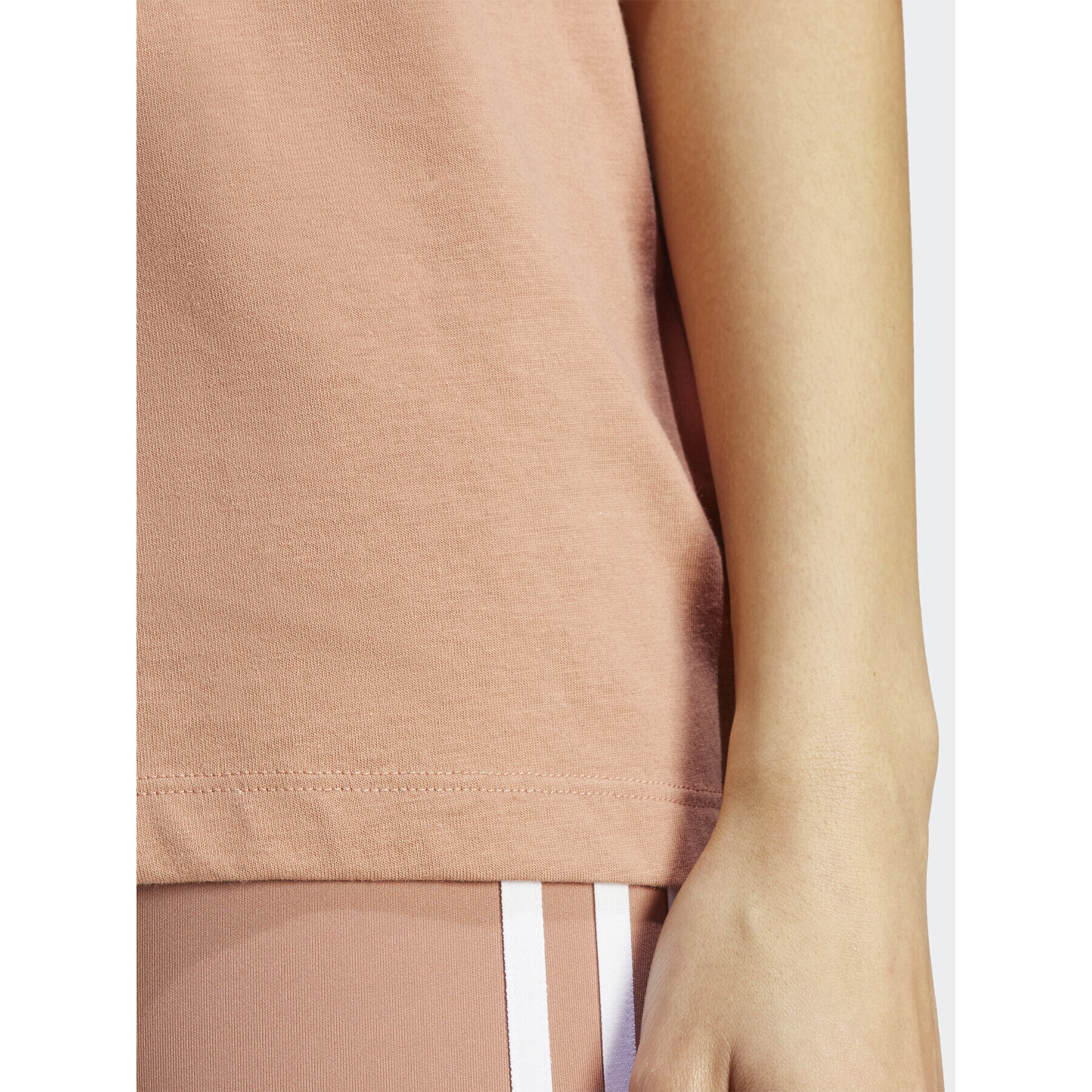 adidas Тишърт Adicolor Classics Oversized T-Shirt IB7450 Кафяв Relaxed Fit - Pepit.bg