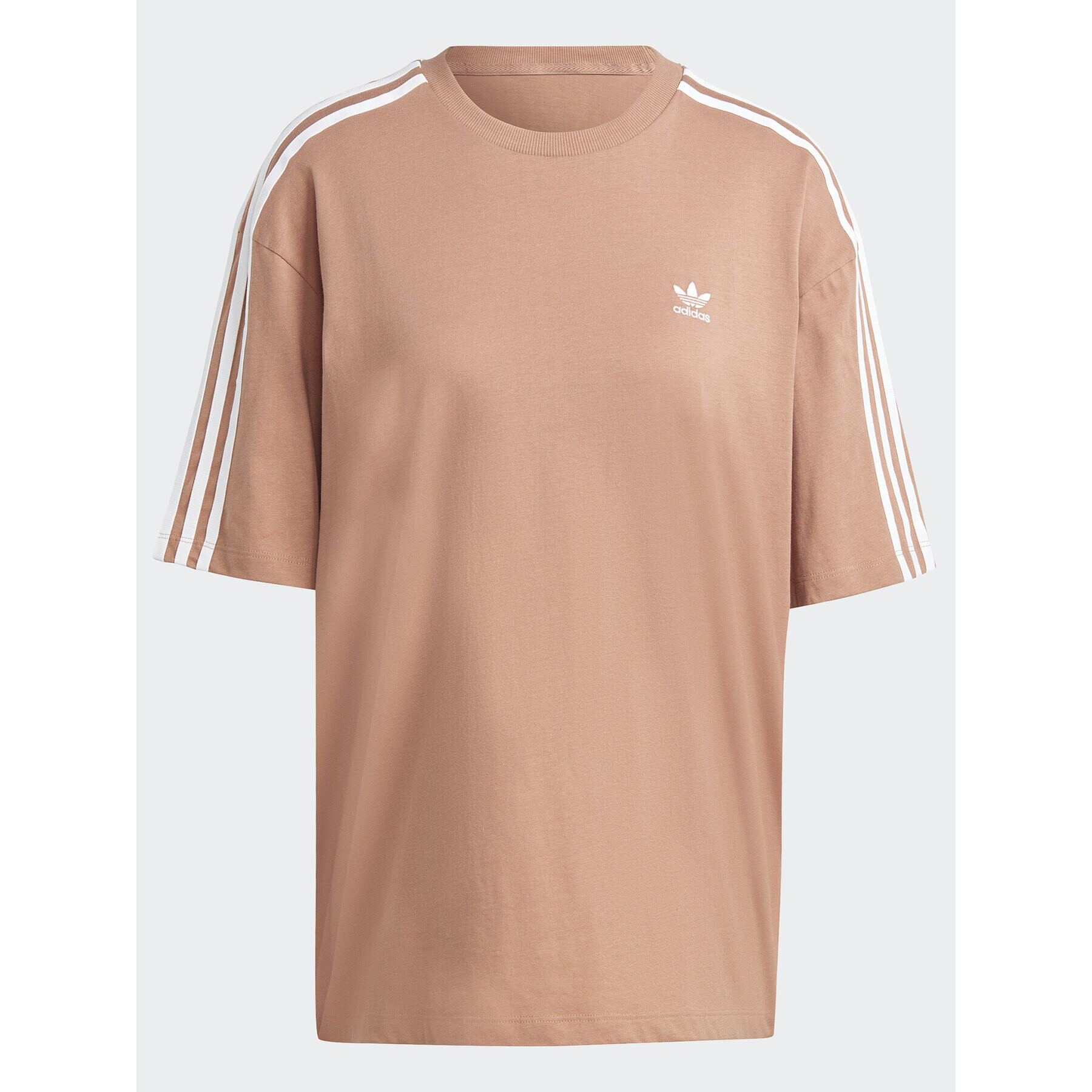 adidas Тишърт Adicolor Classics Oversized T-Shirt IB7450 Кафяв Relaxed Fit - Pepit.bg