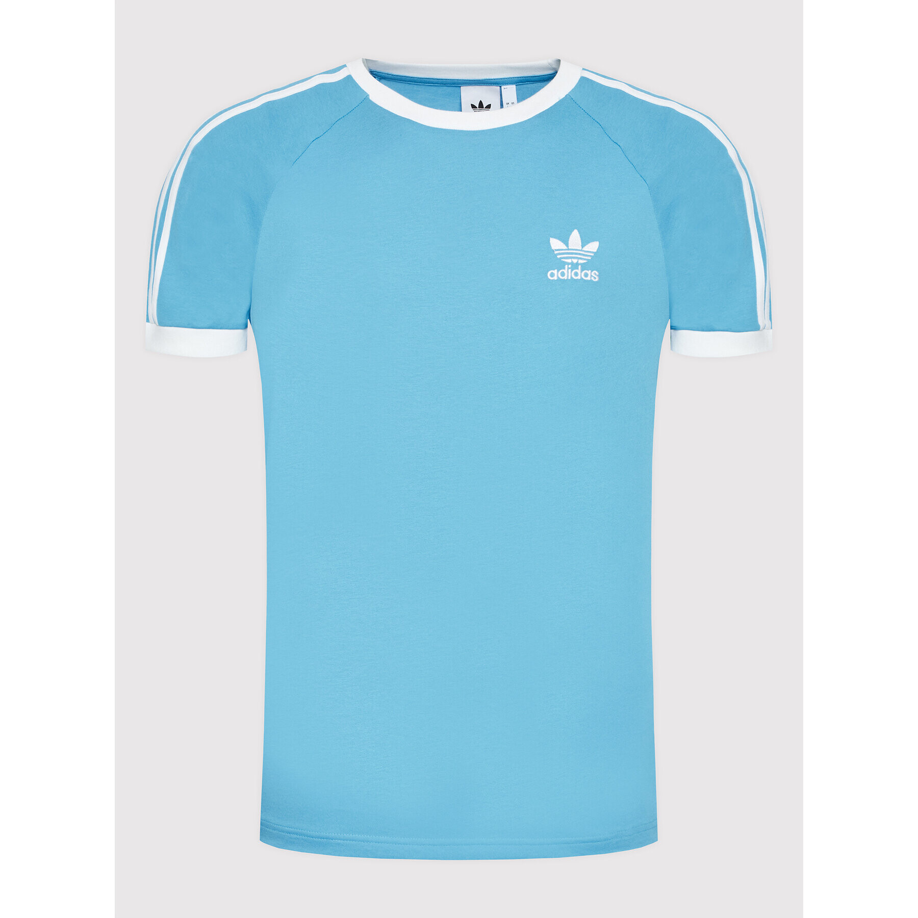 adidas Тишърт adicolor Classics Trace HB9527 Син Slim Fit - Pepit.bg