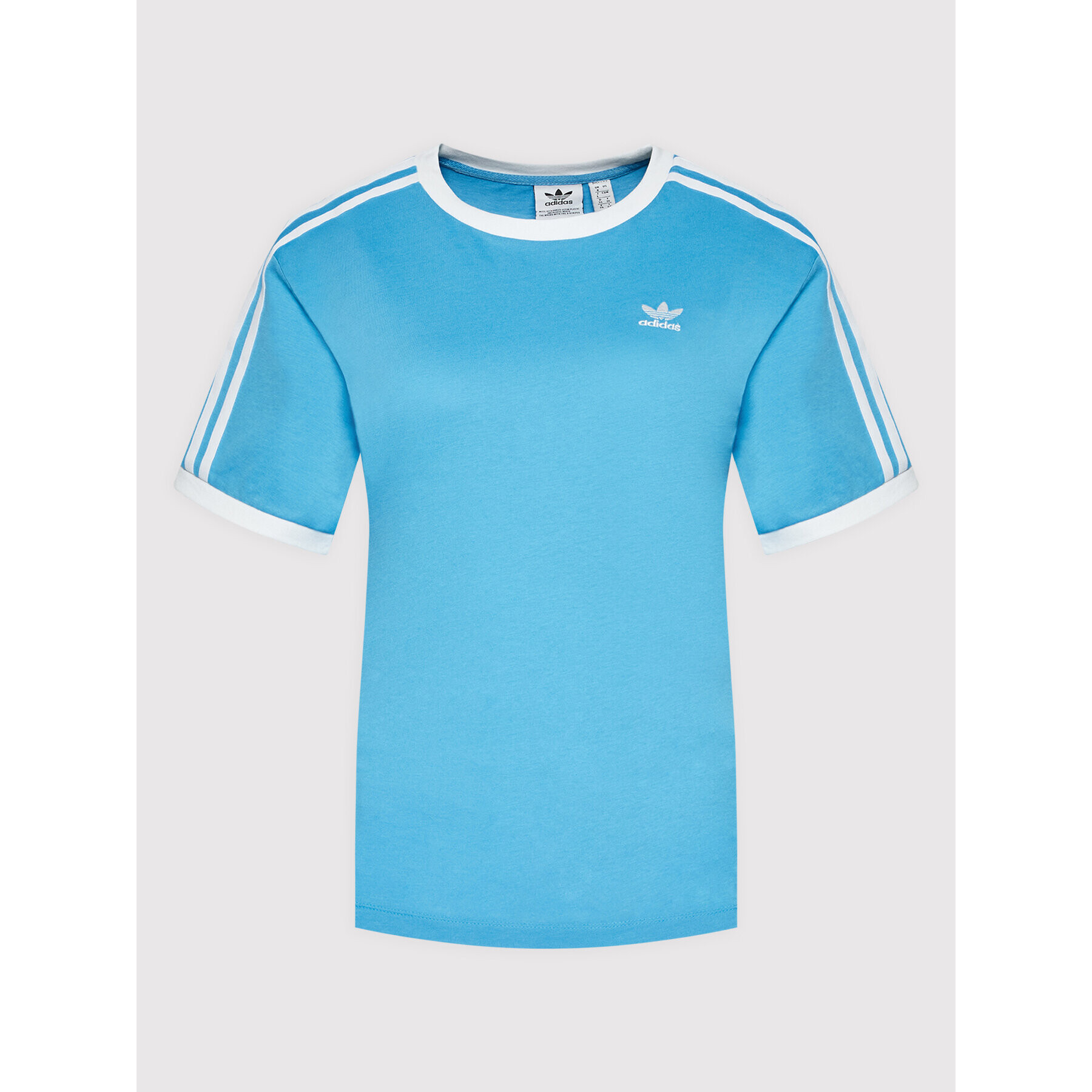 adidas Тишърт adicolor Classics Traceble HC1963 Син Standard Fit - Pepit.bg