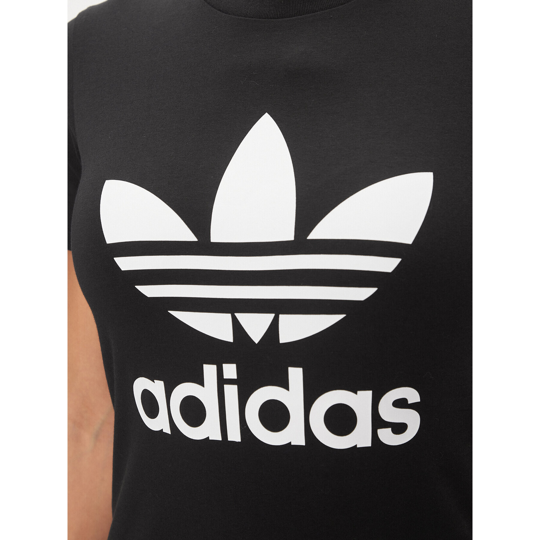 adidas Тишърт adicolor Classics Trefoil GN2896 Черен Standard Fit - Pepit.bg