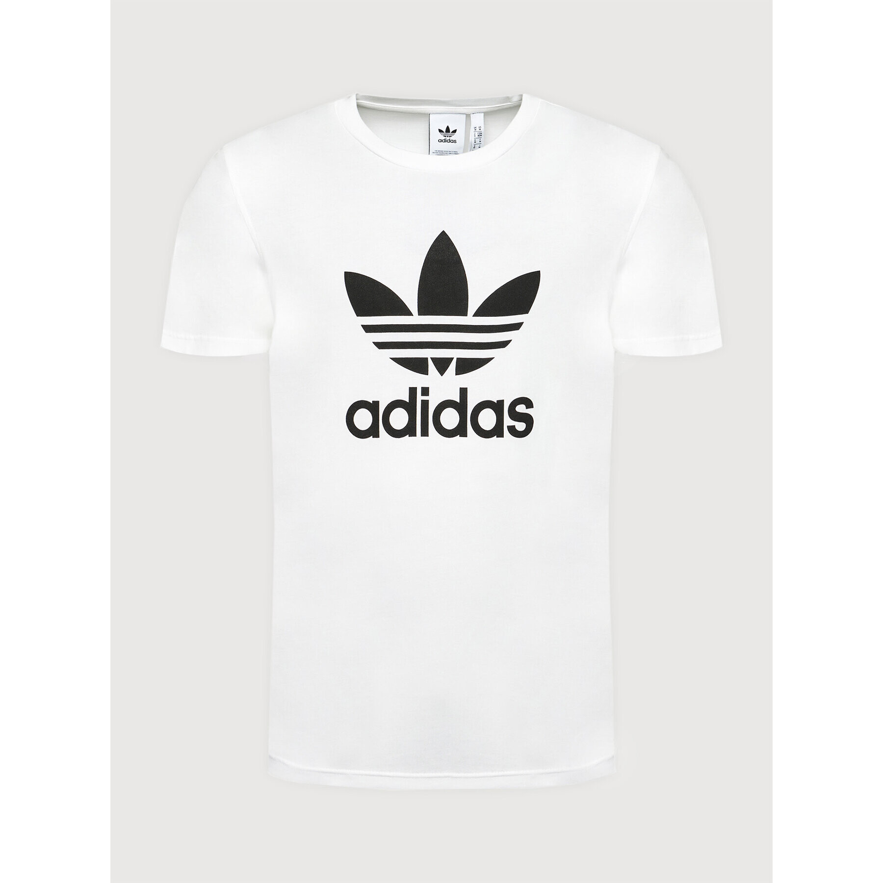 adidas Тишърт adicolor Classics Trefoil H06644 Бял Regular Fit - Pepit.bg