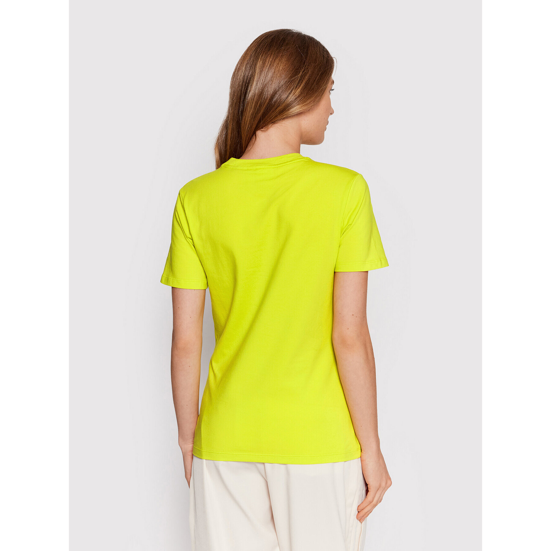 adidas Тишърт adicolor Classics Trefoil HE6872 Жълт Regular Fit - Pepit.bg
