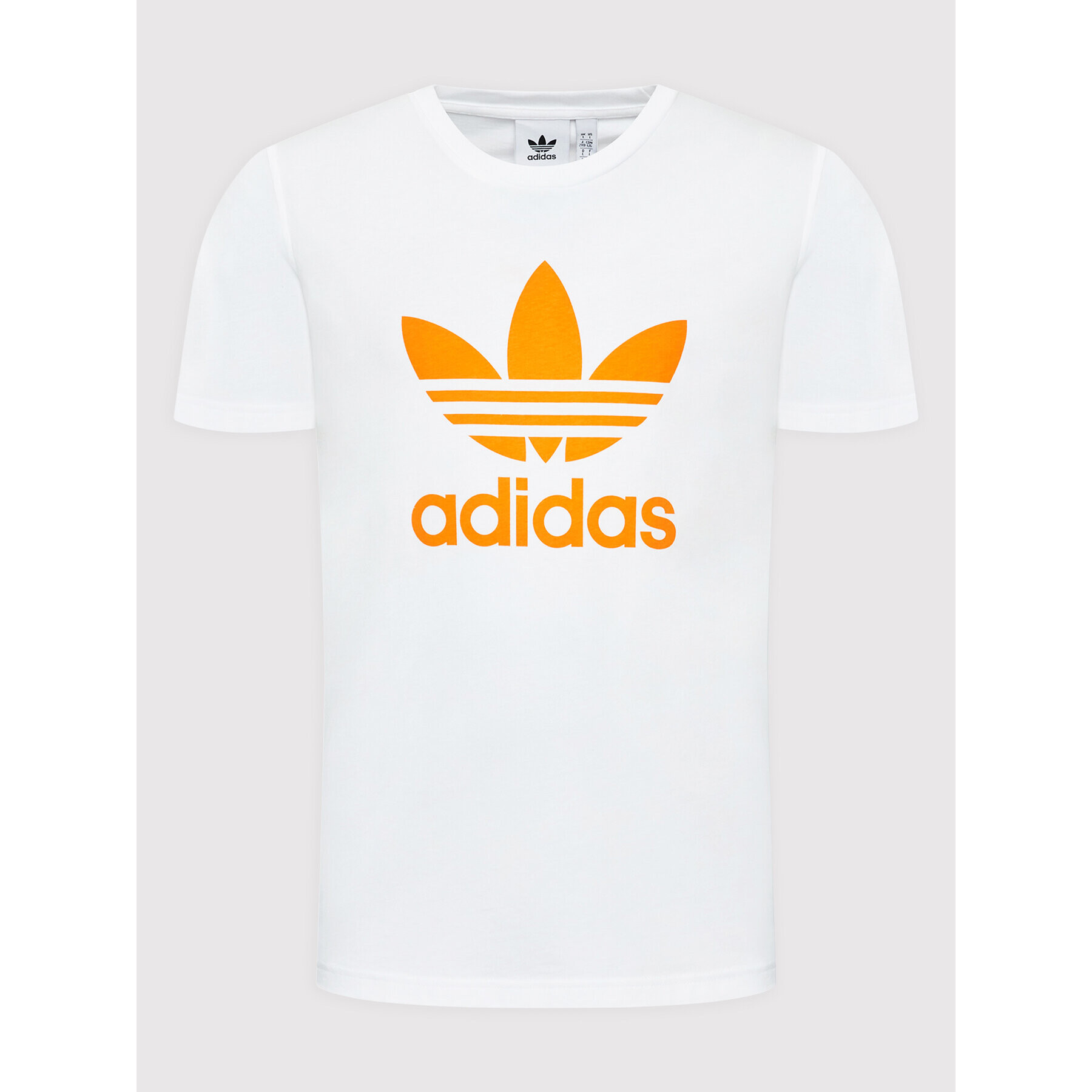 adidas Тишърт adicolor Classics Trefoil HE9510 Бял Regular Fit - Pepit.bg