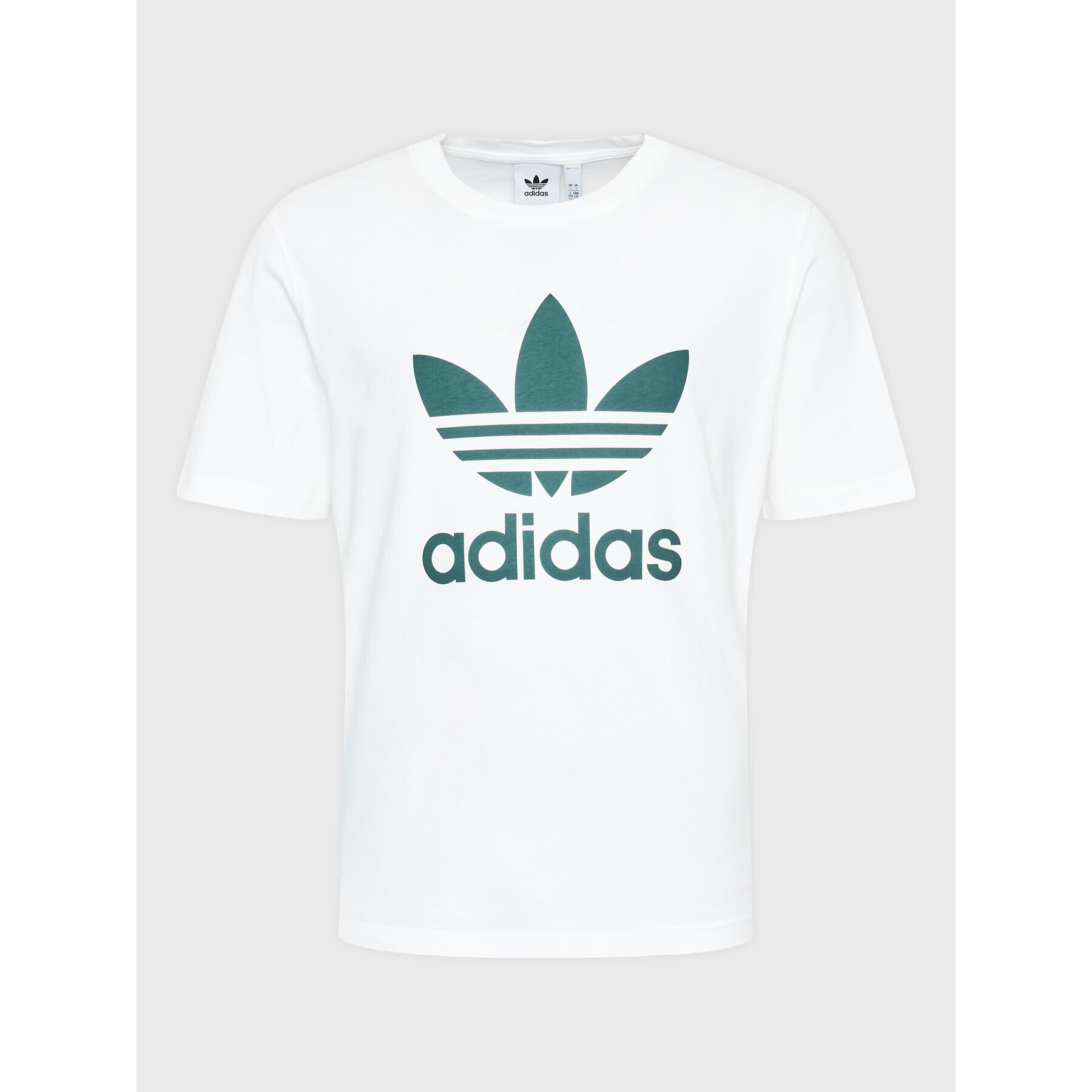 adidas Тишърт adicolor Classics Trefoil HK5227 Бял Regular Fit - Pepit.bg