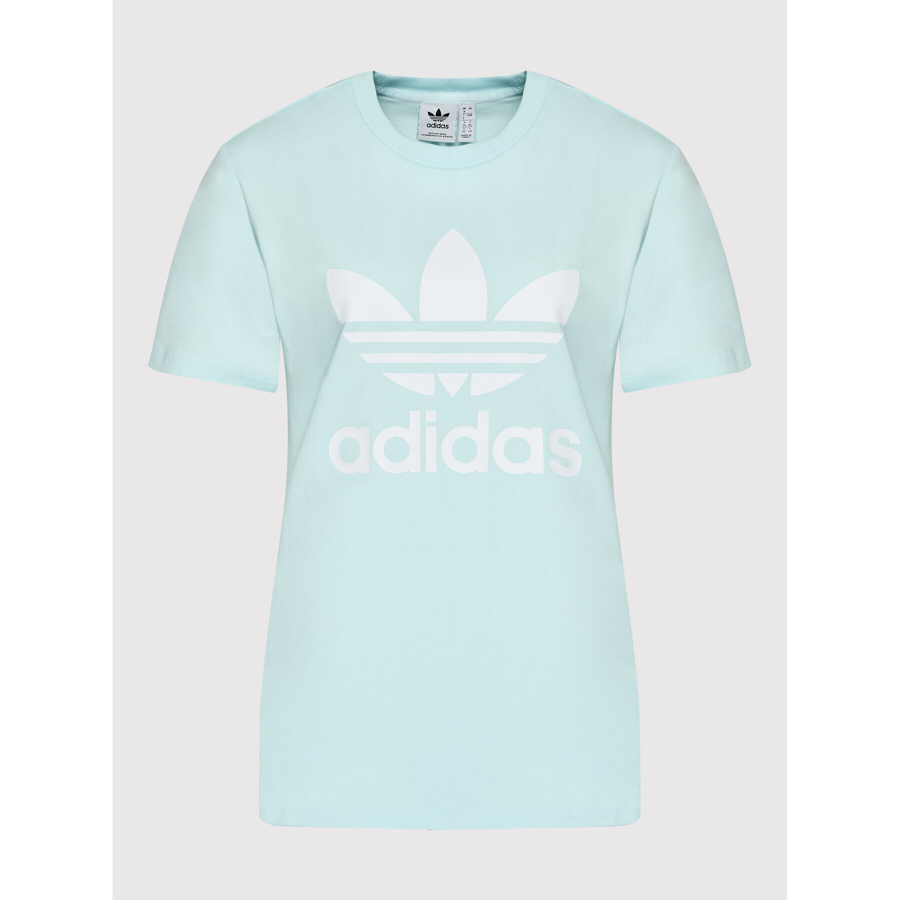 adidas Тишърт adicolor Classics Trefoil HK9638 Син Regular Fit - Pepit.bg