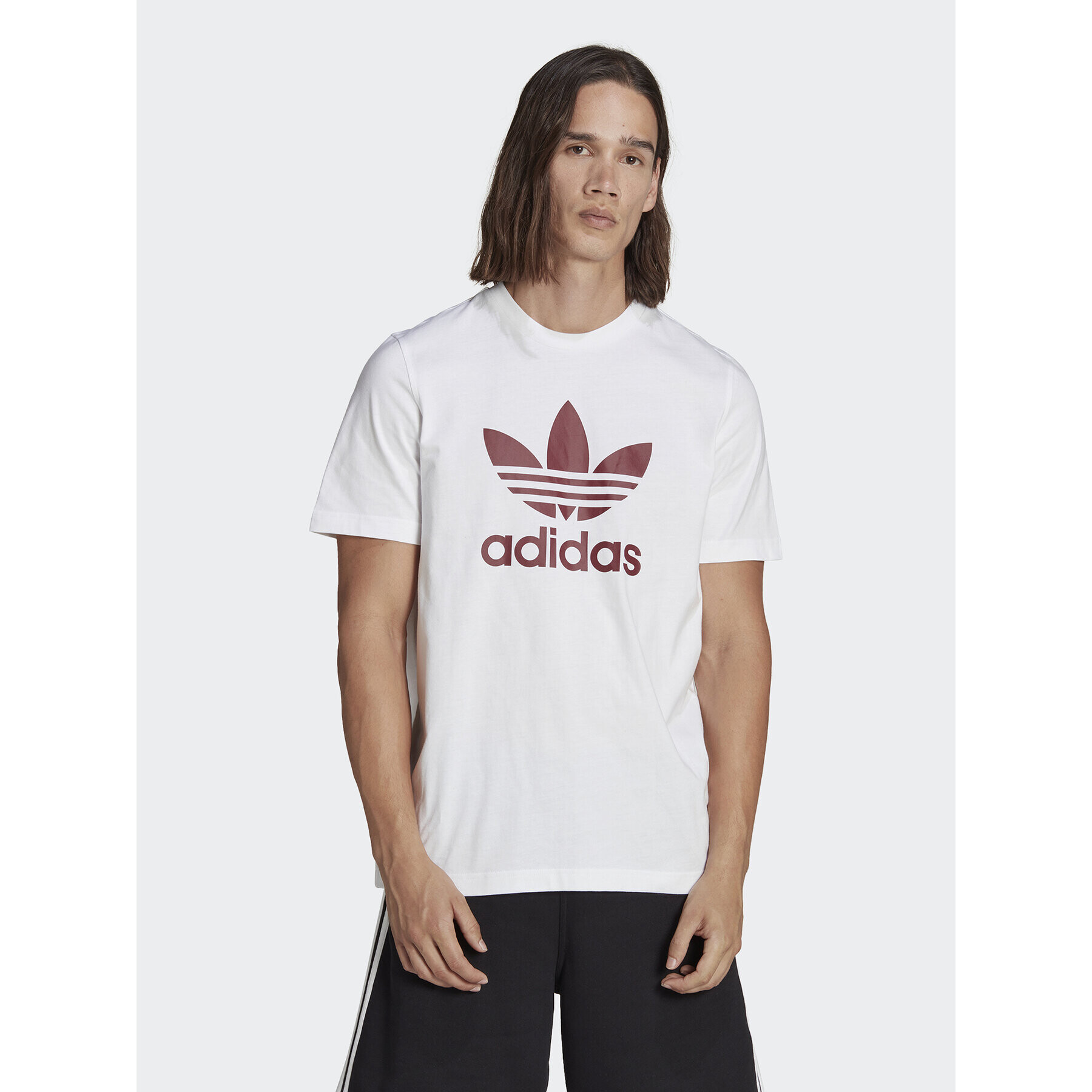 adidas Тишърт adicolor Classics Trefoil IA4812 Бял Regular Fit - Pepit.bg