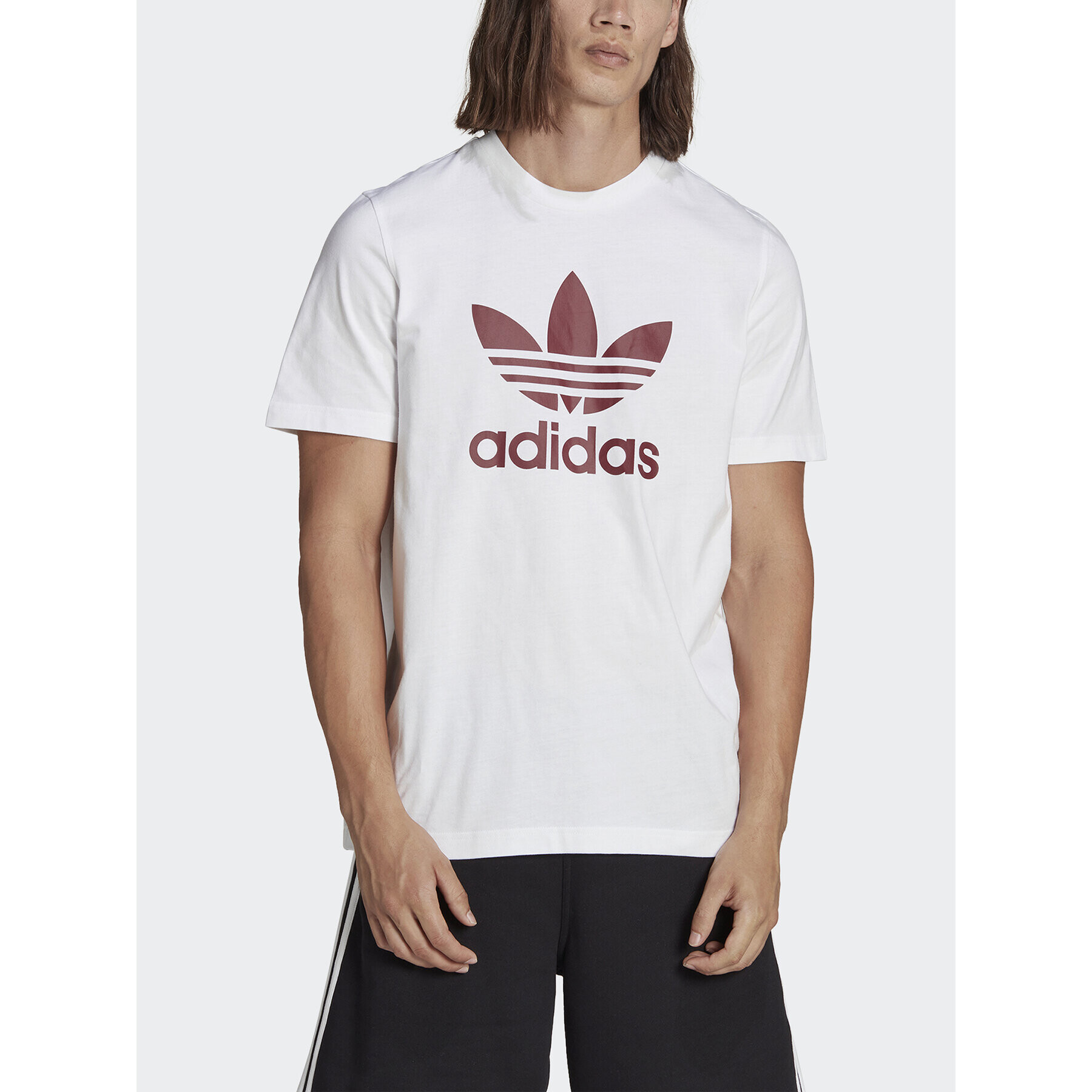 adidas Тишърт adicolor Classics Trefoil IA4812 Бял Regular Fit - Pepit.bg