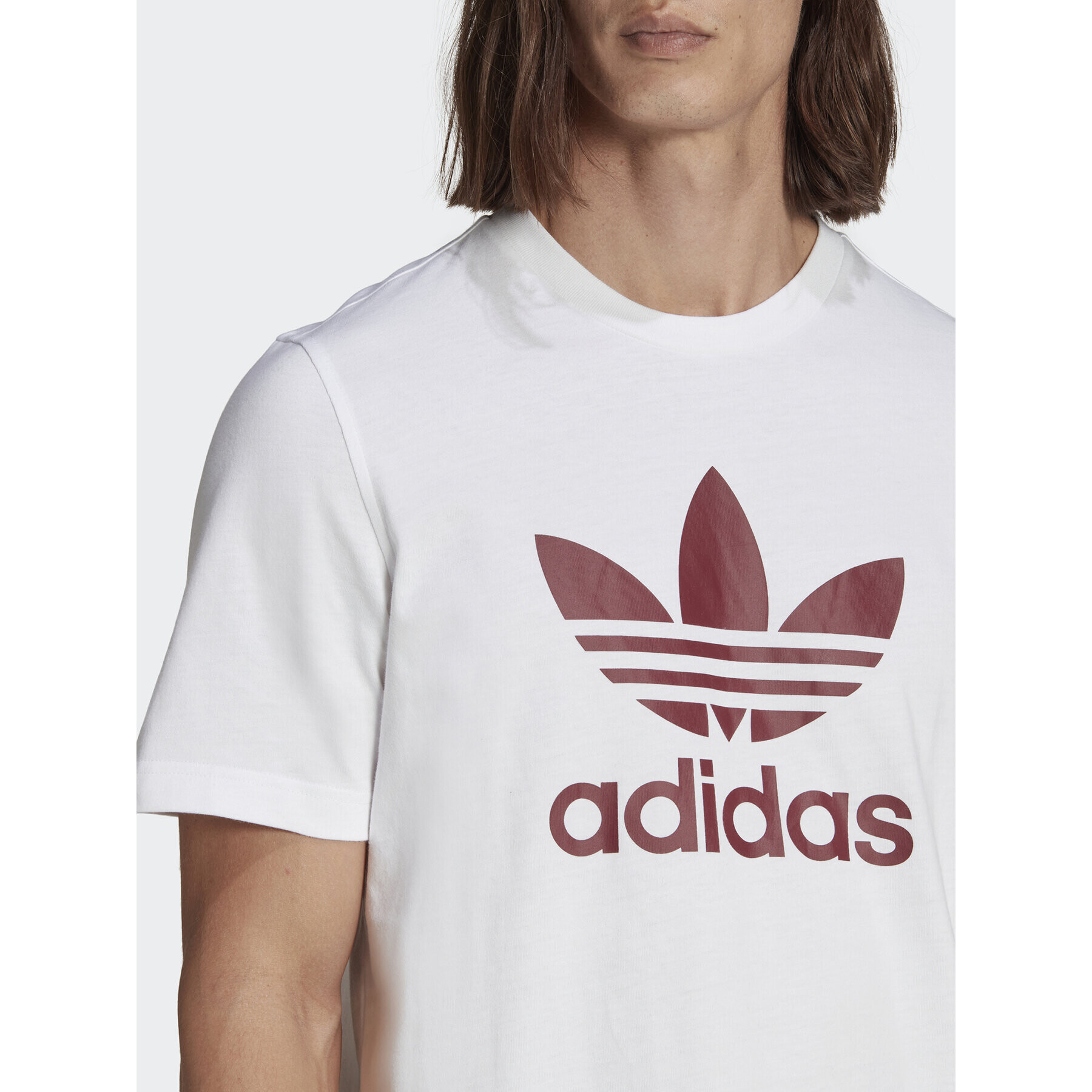 adidas Тишърт adicolor Classics Trefoil IA4812 Бял Regular Fit - Pepit.bg