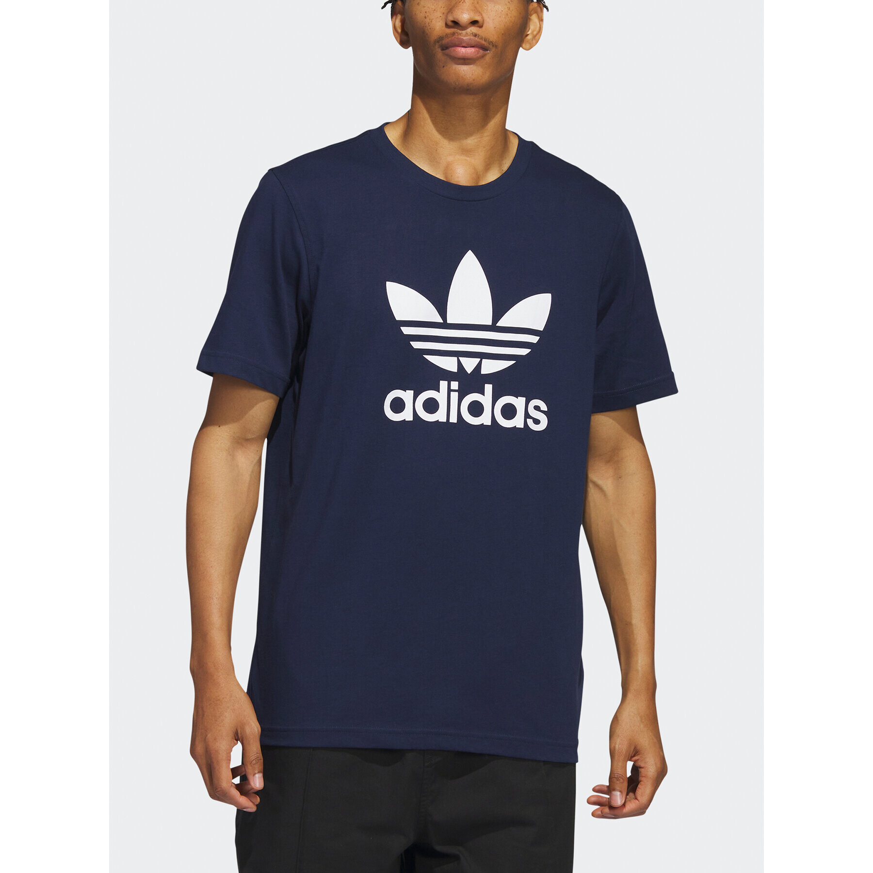 adidas Тишърт Adicolor Classics Trefoil T-Shirt IA4814 Син Regular Fit - Pepit.bg