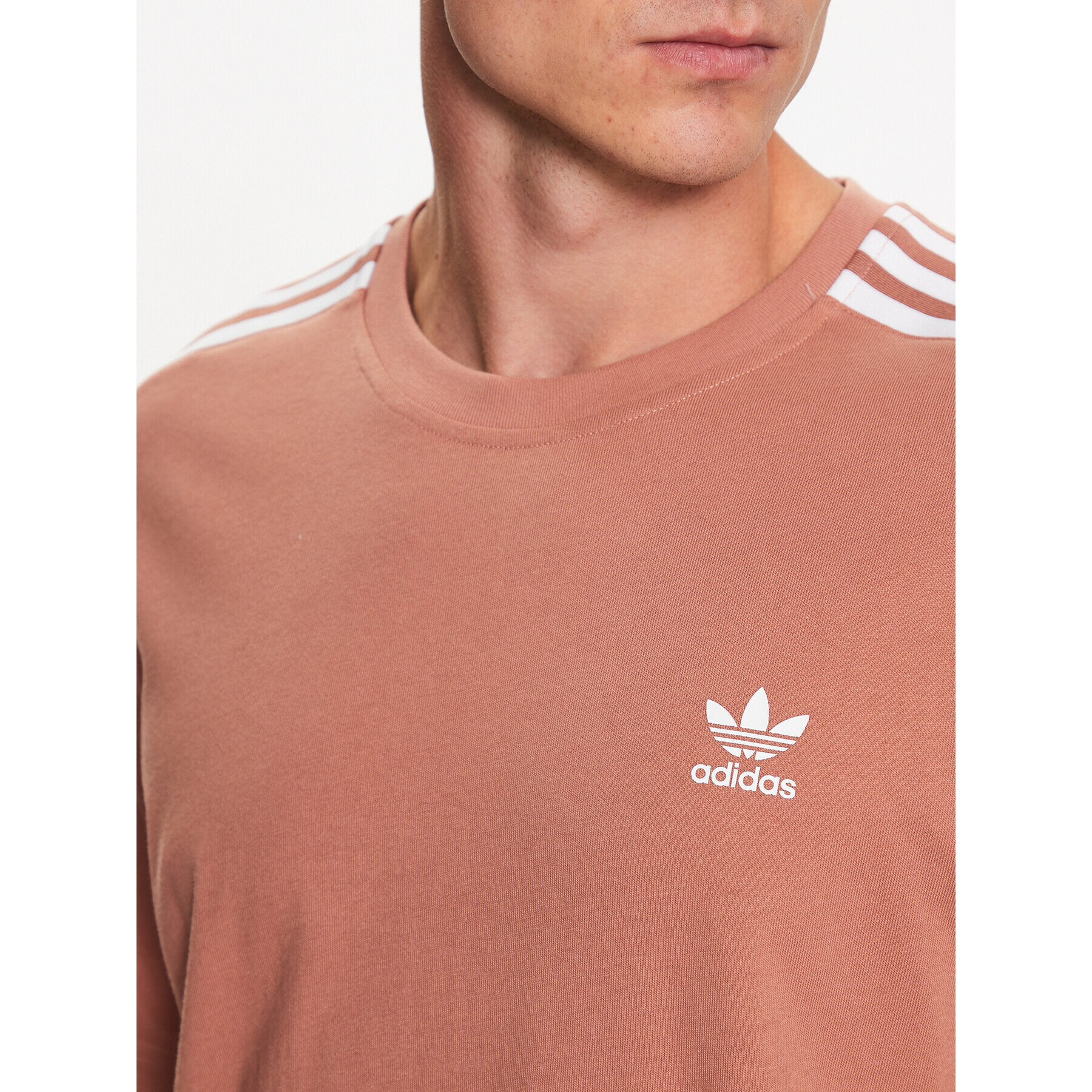 adidas Тишърт Adicolor Classics Trefoil T-Shirt IA6343 Кафяв Regular Fit - Pepit.bg