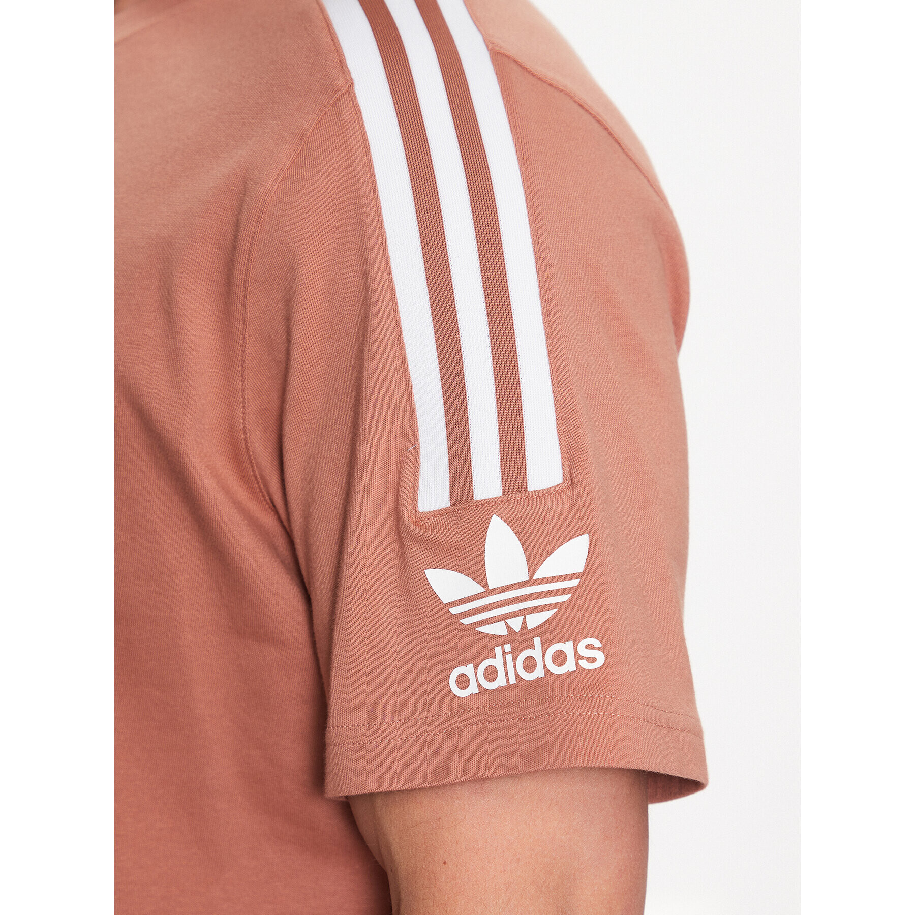 adidas Тишърт Adicolor Classics Trefoil T-Shirt IA6343 Кафяв Regular Fit - Pepit.bg