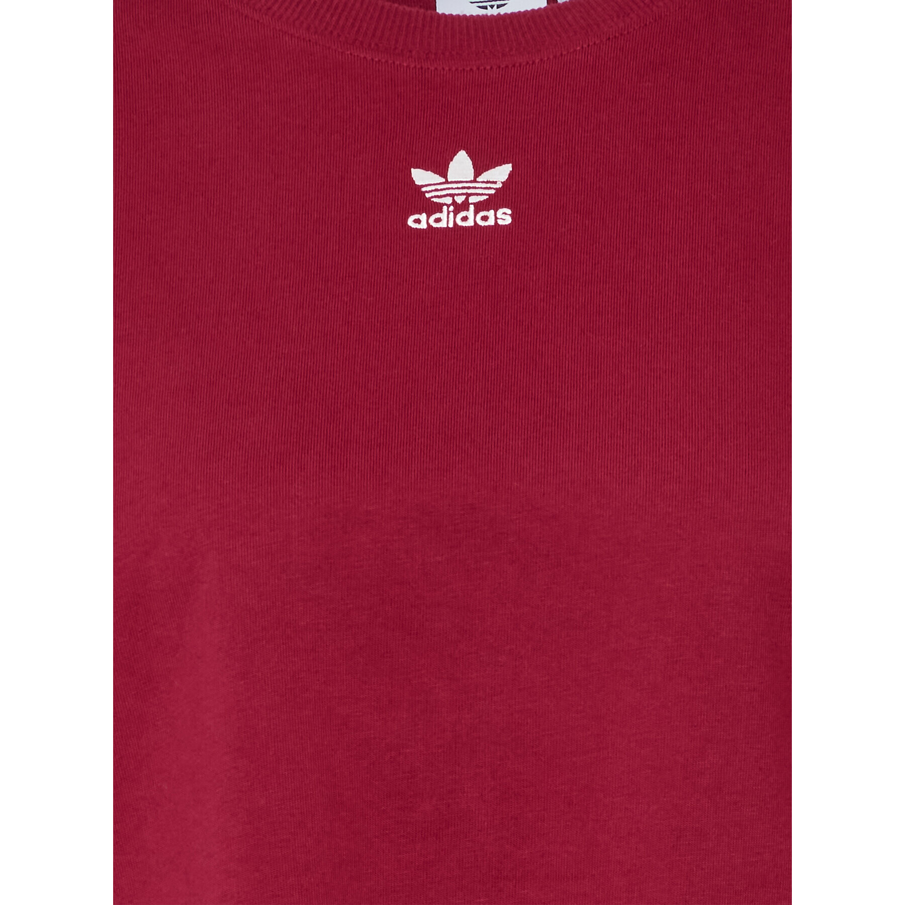 adidas Тишърт adicolor Essentials HM1830 Бордо Loose Fit - Pepit.bg