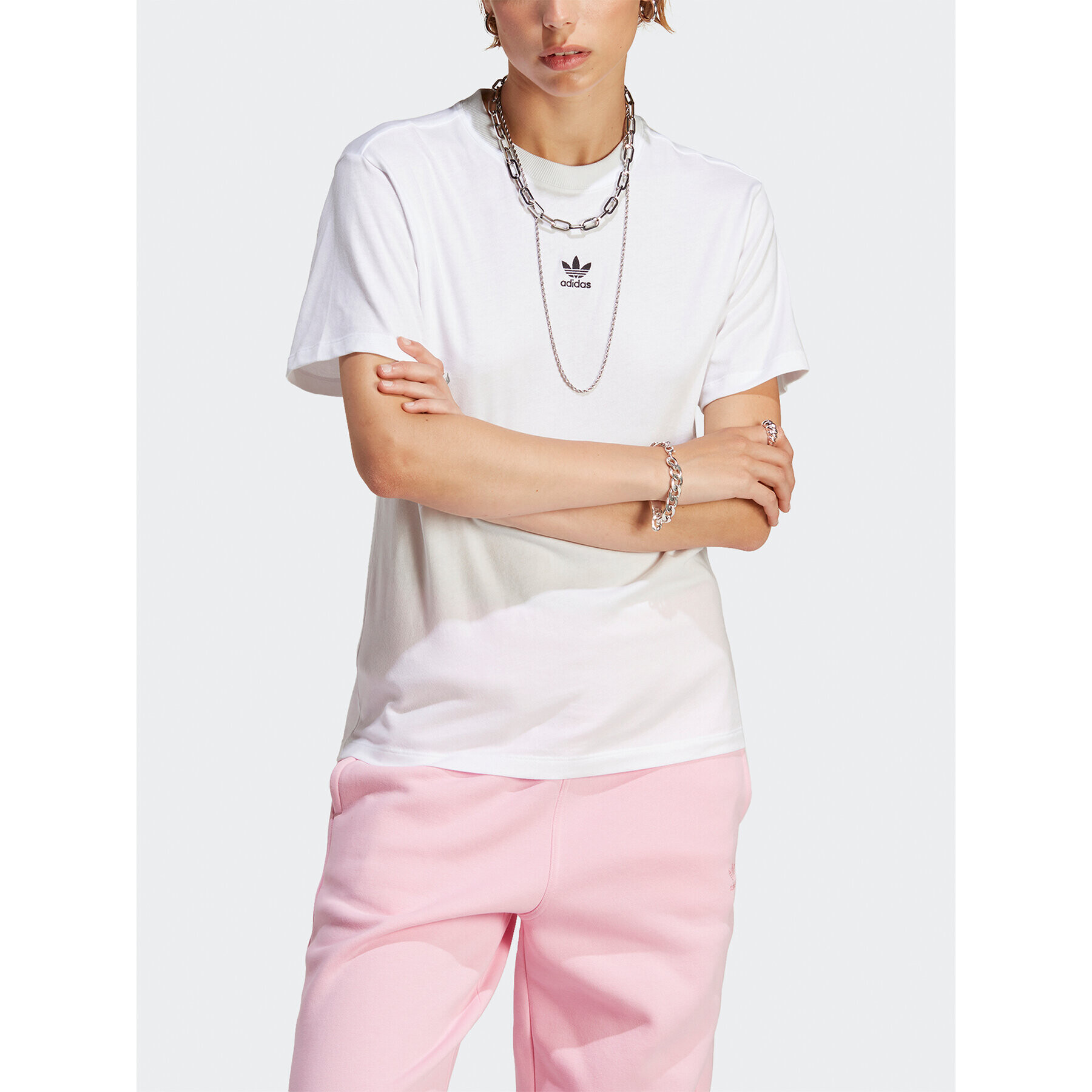 adidas Тишърт Adicolor Essentials Regular T-Shirt IC1831 Бял Regular Fit - Pepit.bg