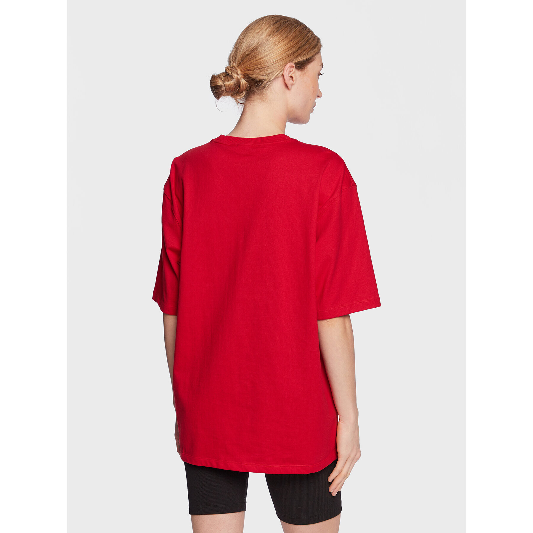 adidas Тишърт Adicolor Essentials T-Shirt IA6465 Червен Loose Fit - Pepit.bg