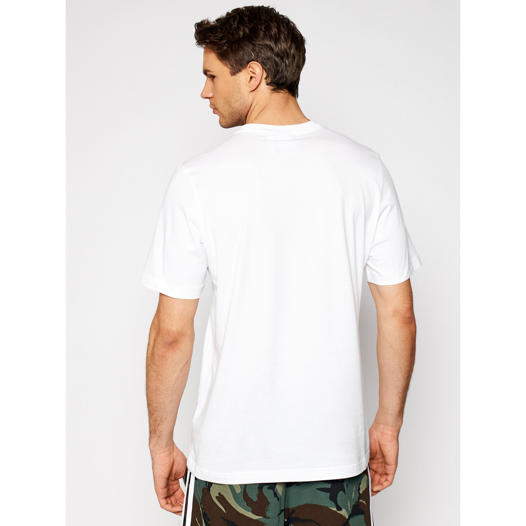 adidas Тишърт adicolor Essentials Trefoil GN3415 Бял Regular Fit - Pepit.bg