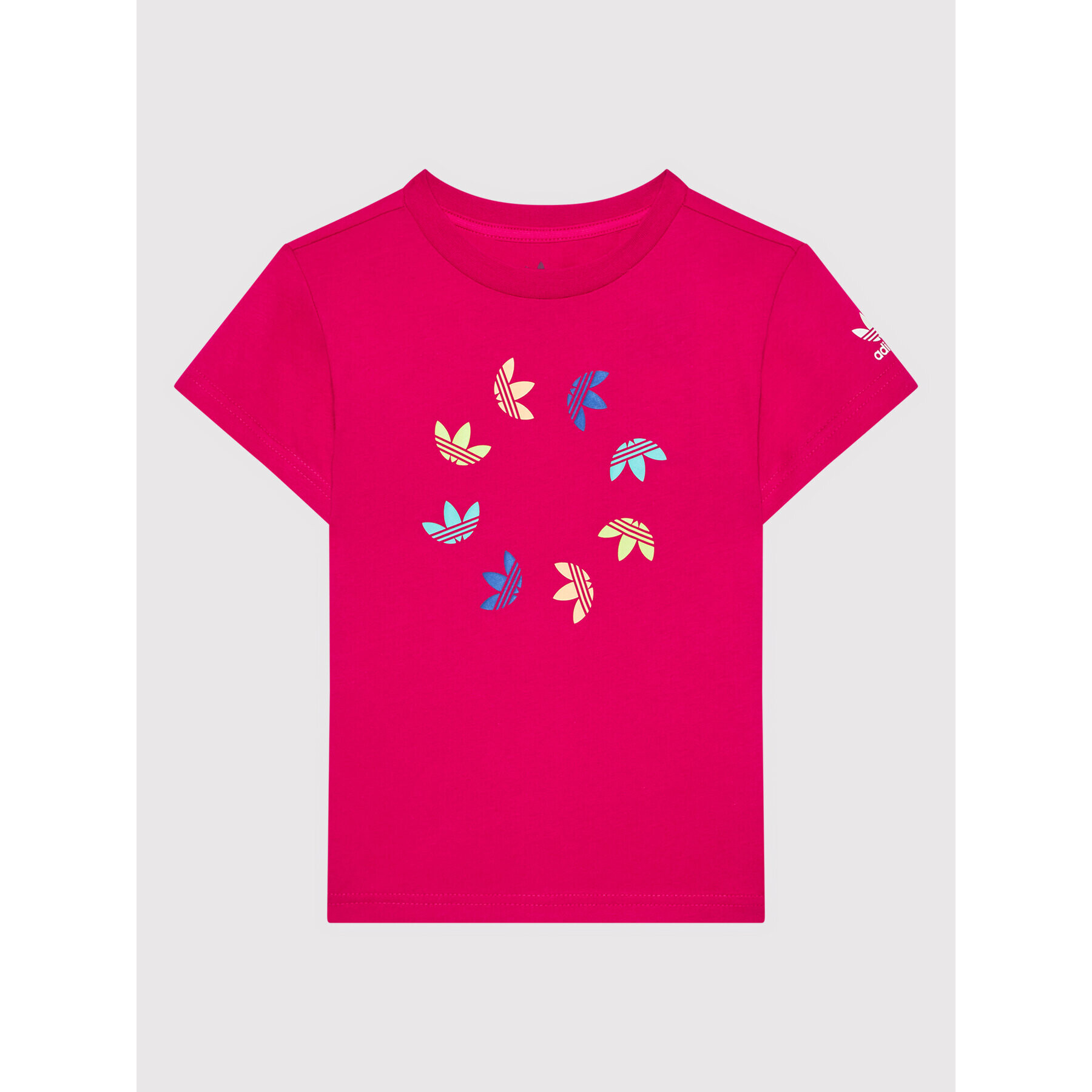 adidas Тишърт adicolor HE6837 Розов Regular Fit - Pepit.bg