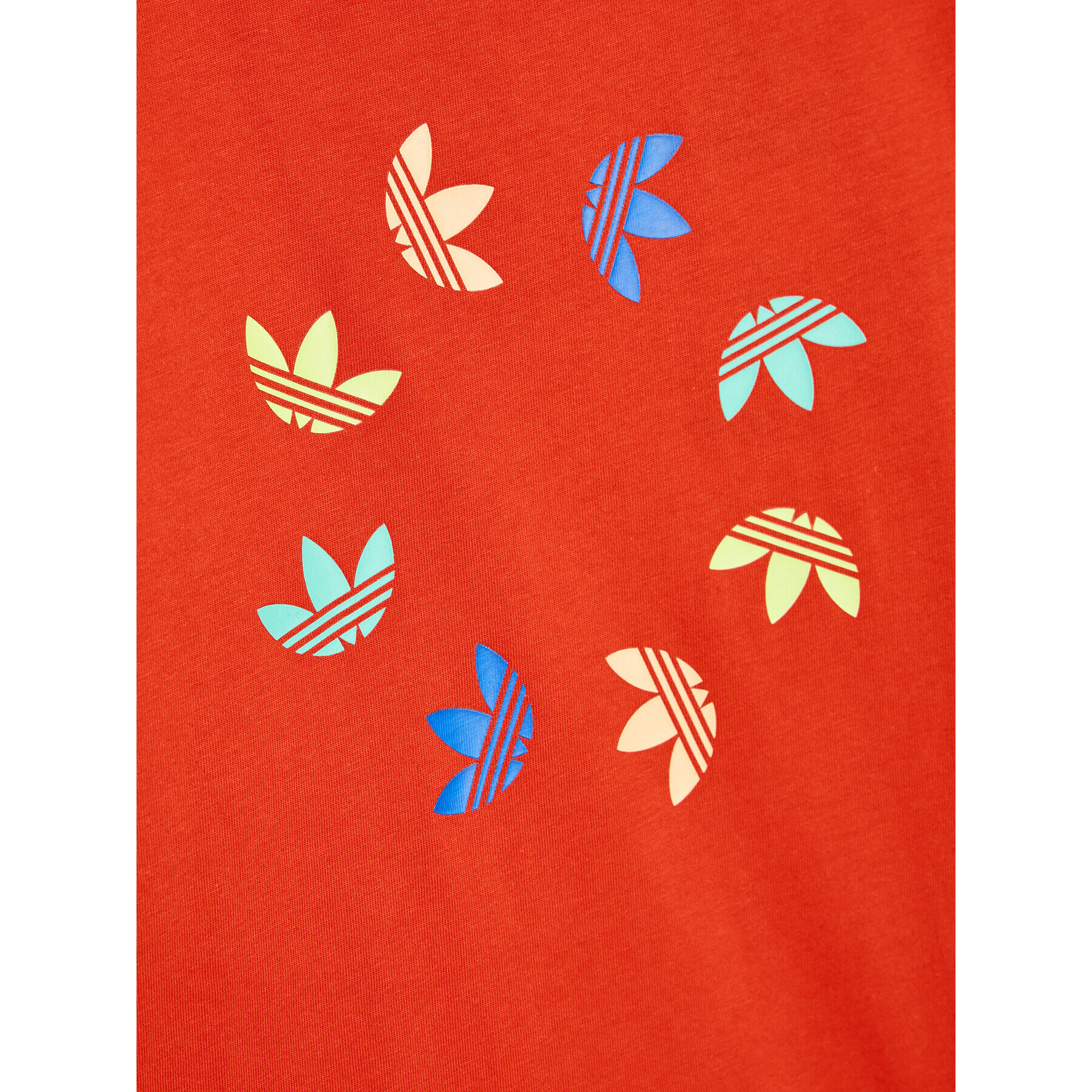 adidas Тишърт adicolor HE6839 Червен Regular Fit - Pepit.bg