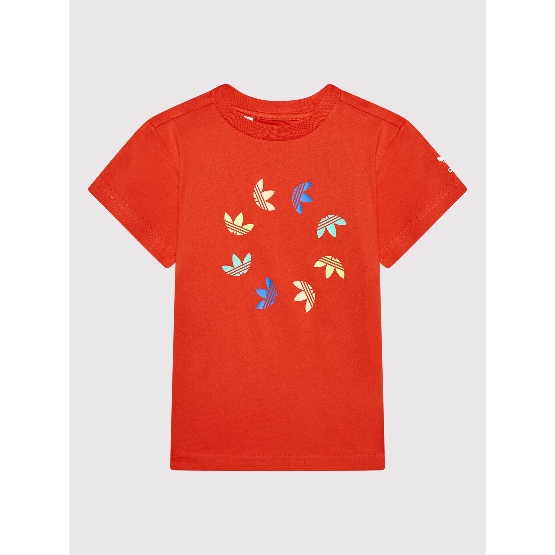 adidas Тишърт adicolor HE6839 Червен Regular Fit - Pepit.bg