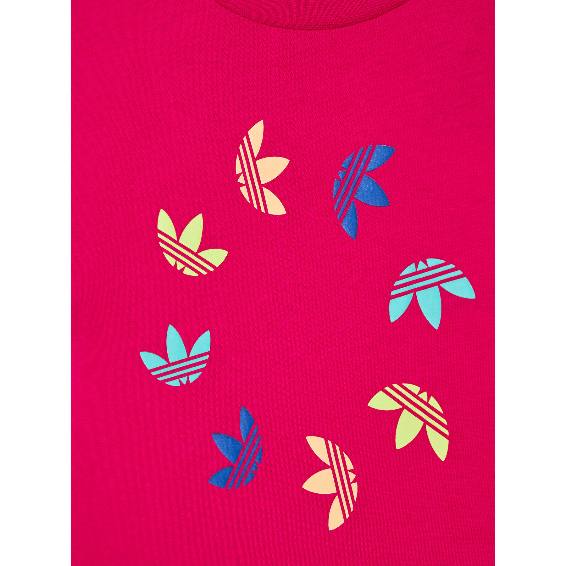 adidas Тишърт adicolor HE6845 Розов Regular Fit - Pepit.bg