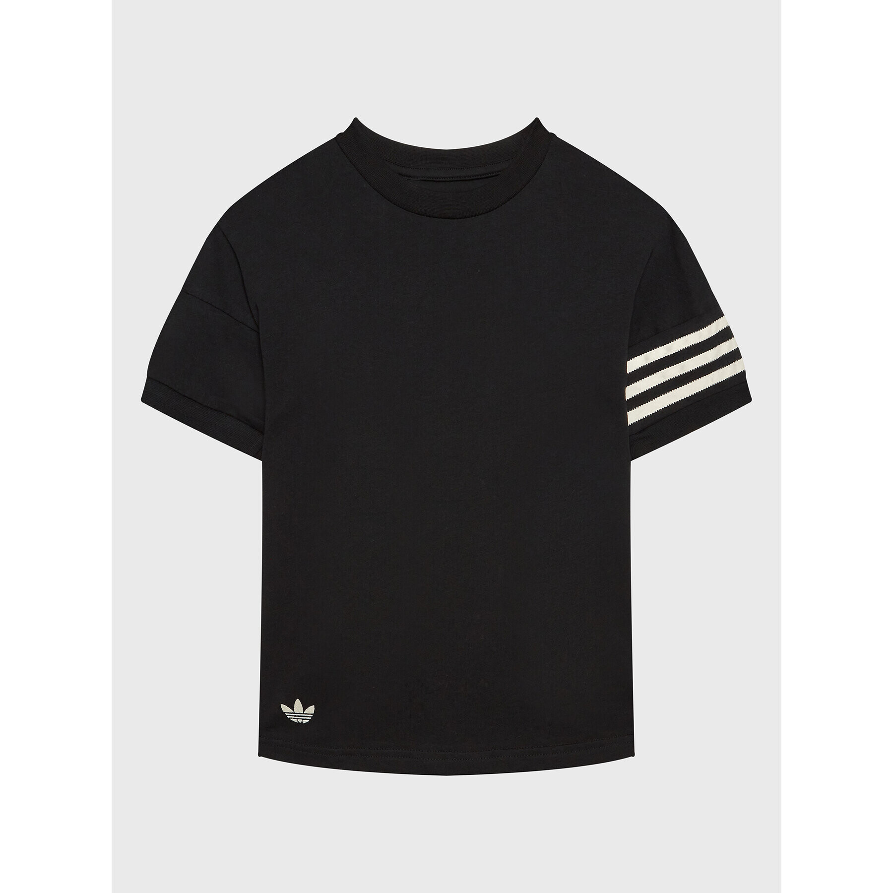 adidas Тишърт adicolor HK9701 Черен Loose Fit - Pepit.bg