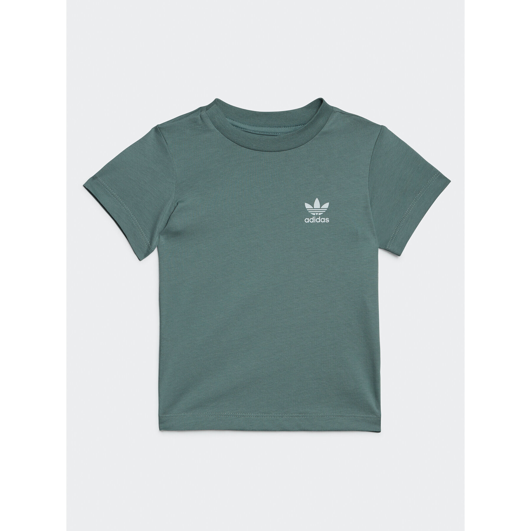 adidas Тишърт adicolor IC9105 Зелен Regular Fit - Pepit.bg