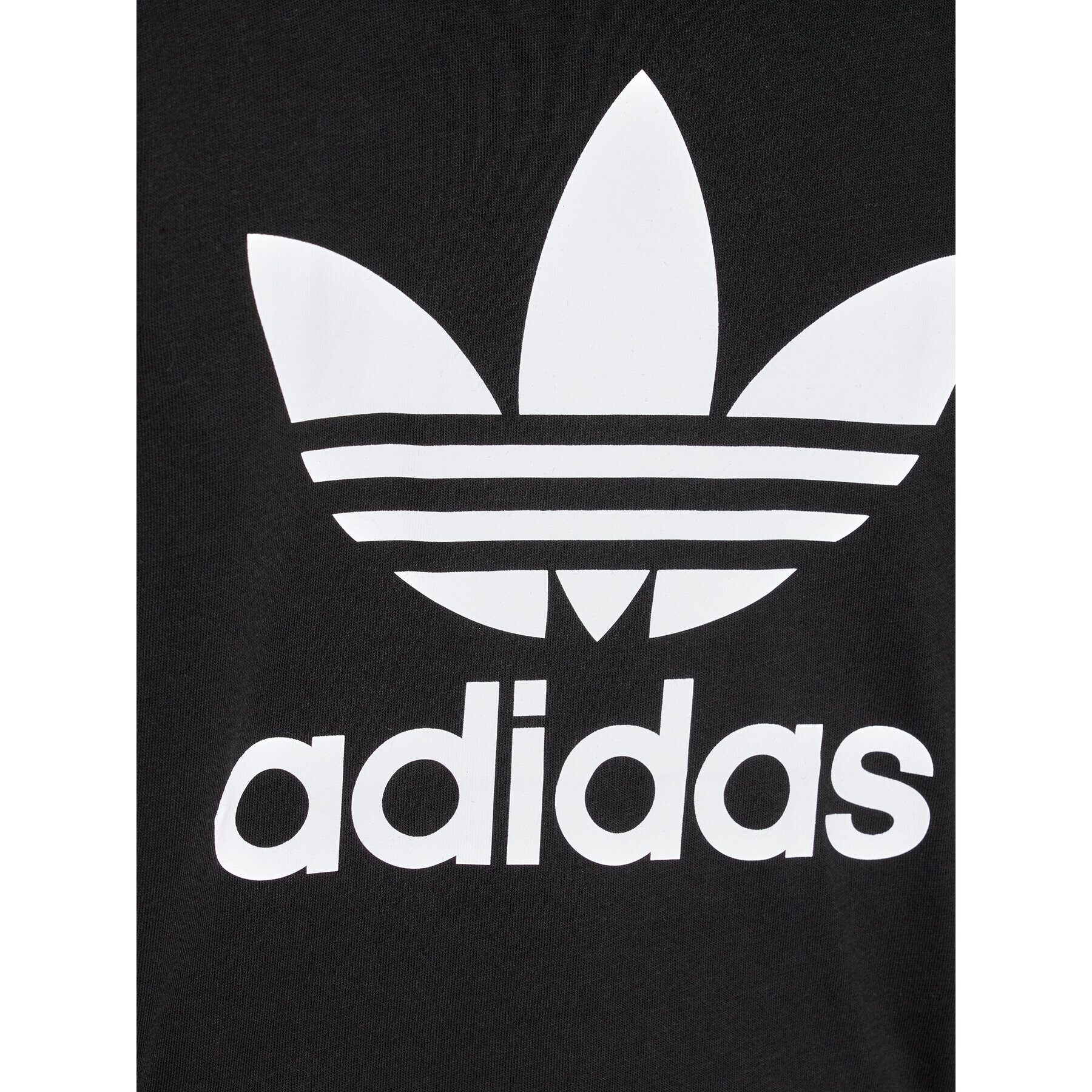 adidas Тишърт adicolor Trefoil H25245 Черен Regular Fit - Pepit.bg