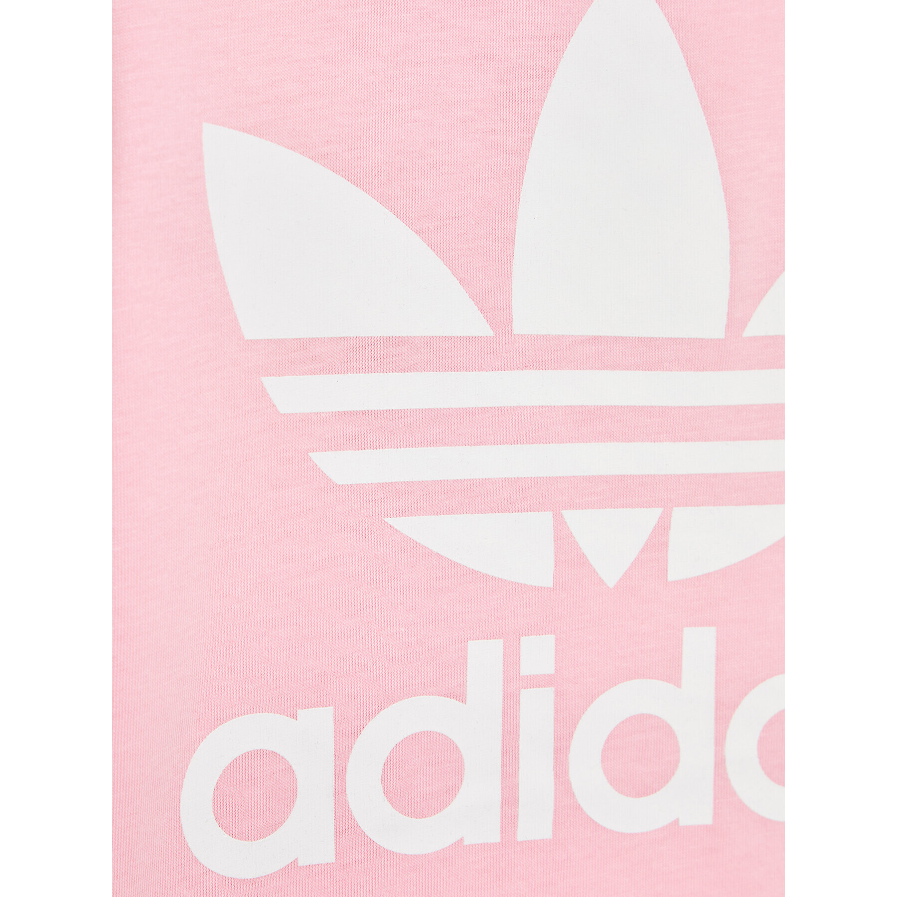 adidas Тишърт adicolor Trefoil HC1974 Розов Regular Fit - Pepit.bg