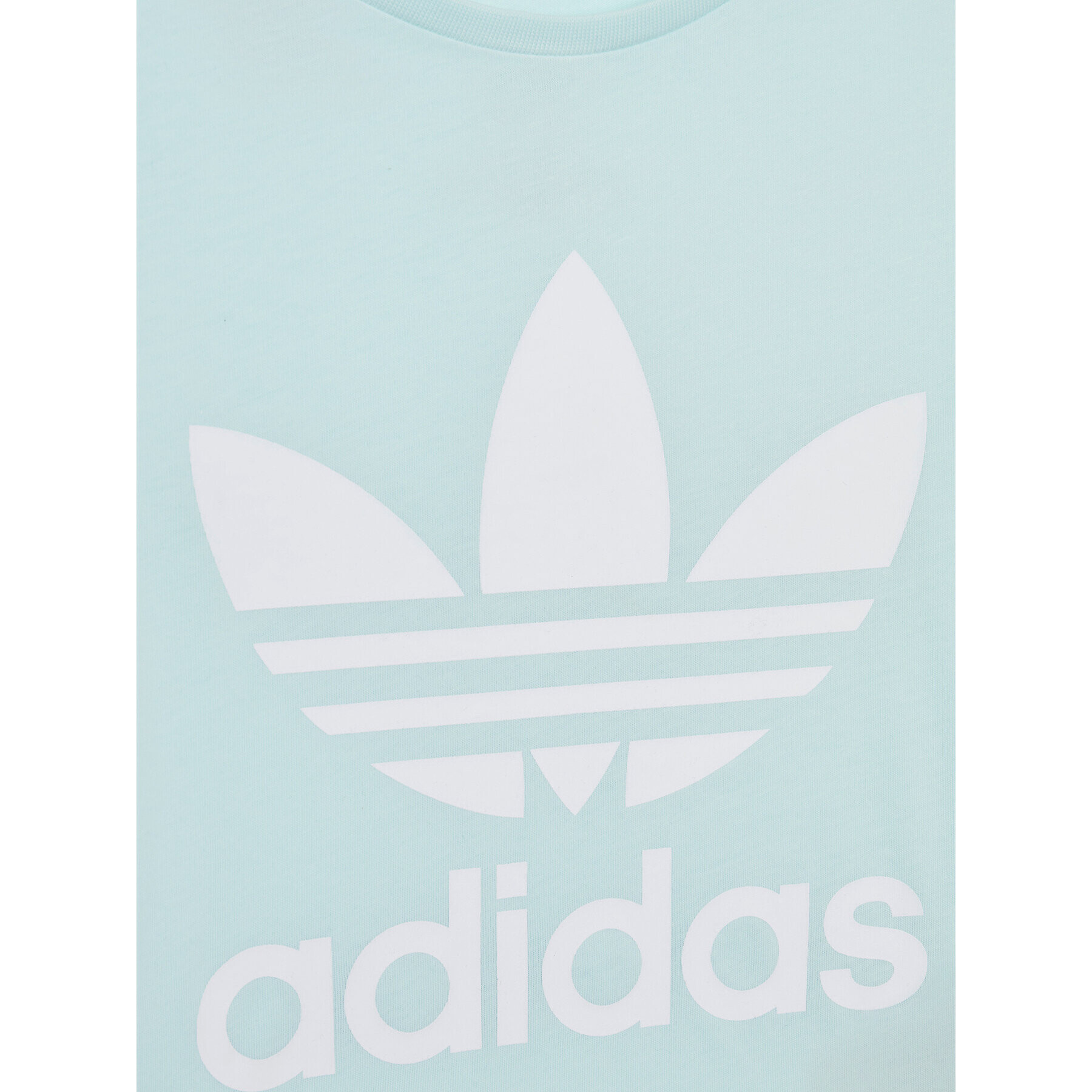 adidas Тишърт adicolor Trefoil HS8864 Син Regular Fit - Pepit.bg