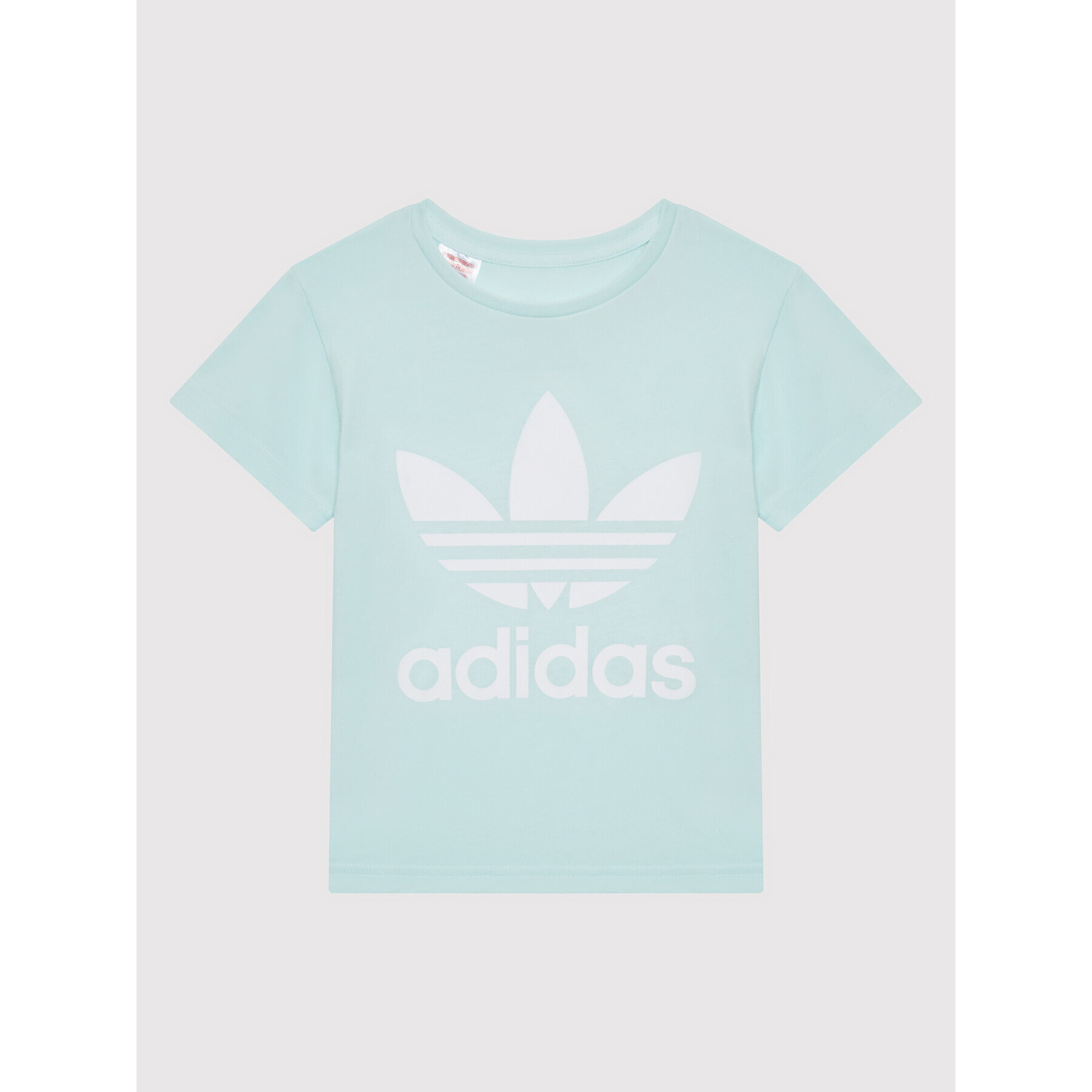 adidas Тишърт adicolor Trefoil HS8864 Син Regular Fit - Pepit.bg