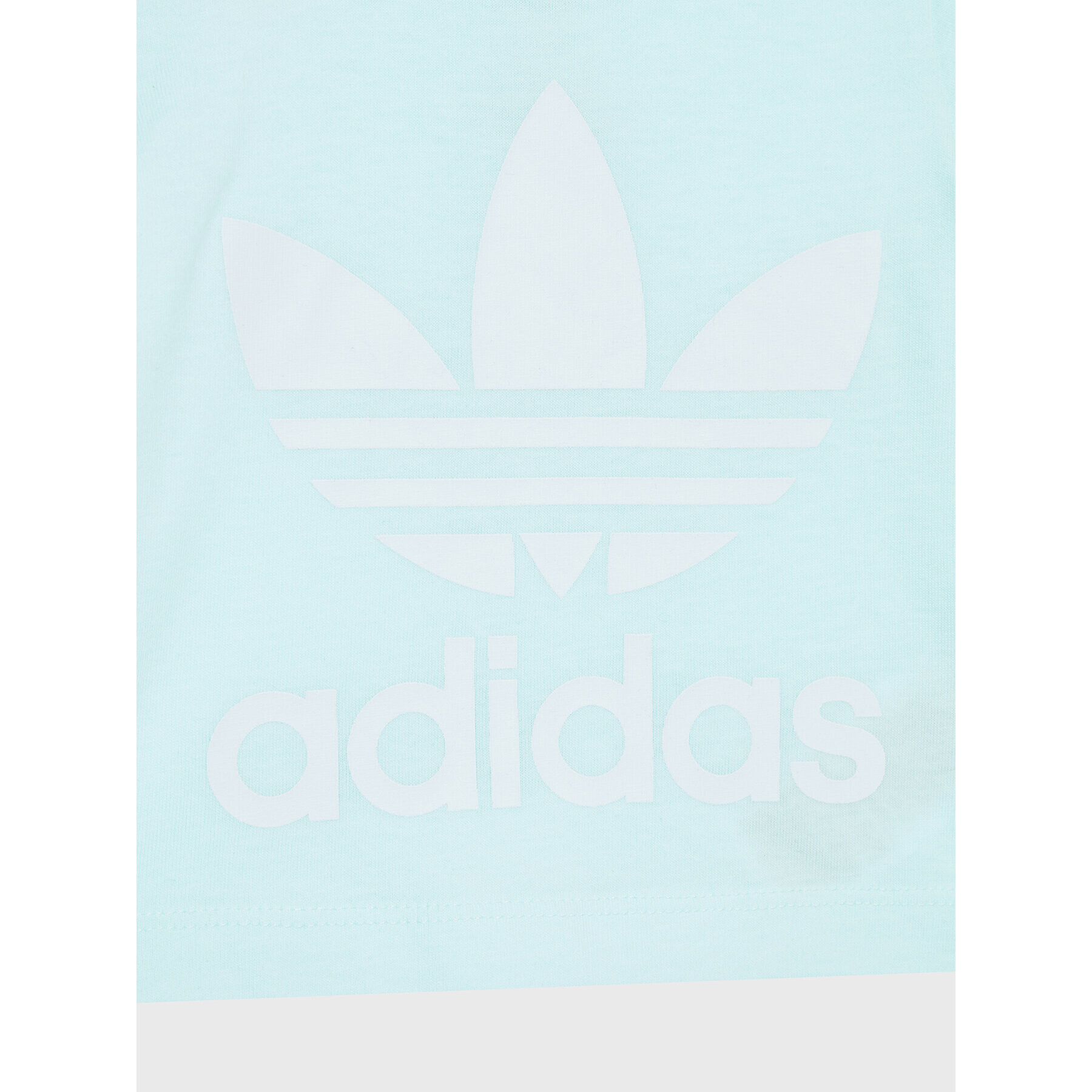 adidas Тишърт adicolor Trefoil HS8866 Син Regular Fit - Pepit.bg