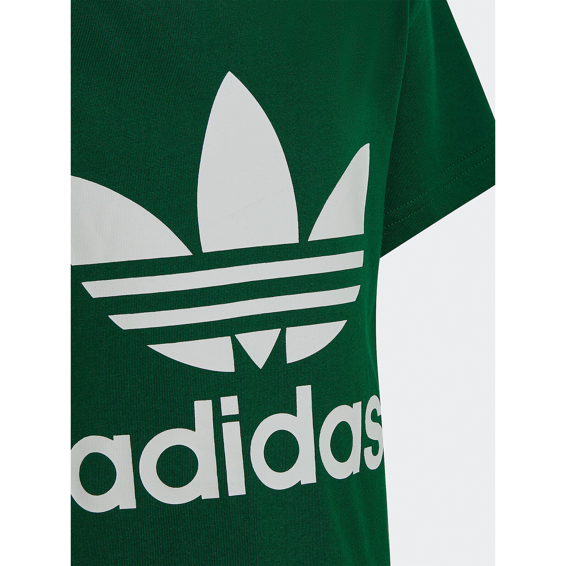 adidas Тишърт adicolor Trefoil IC9119 Зелен Regular Fit - Pepit.bg