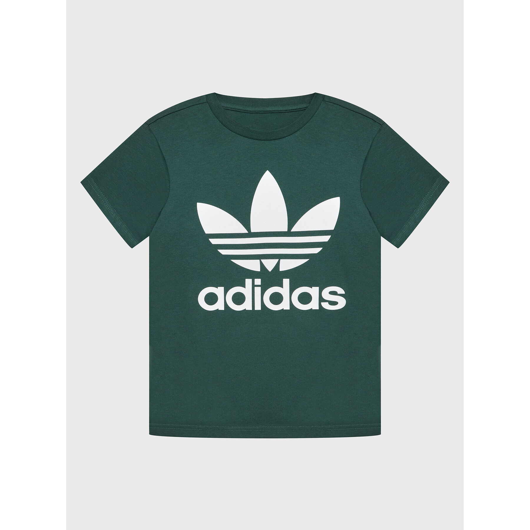 adidas Тишърт adicolor Trefoil Tee HK2908 Зелен Regular Fit - Pepit.bg